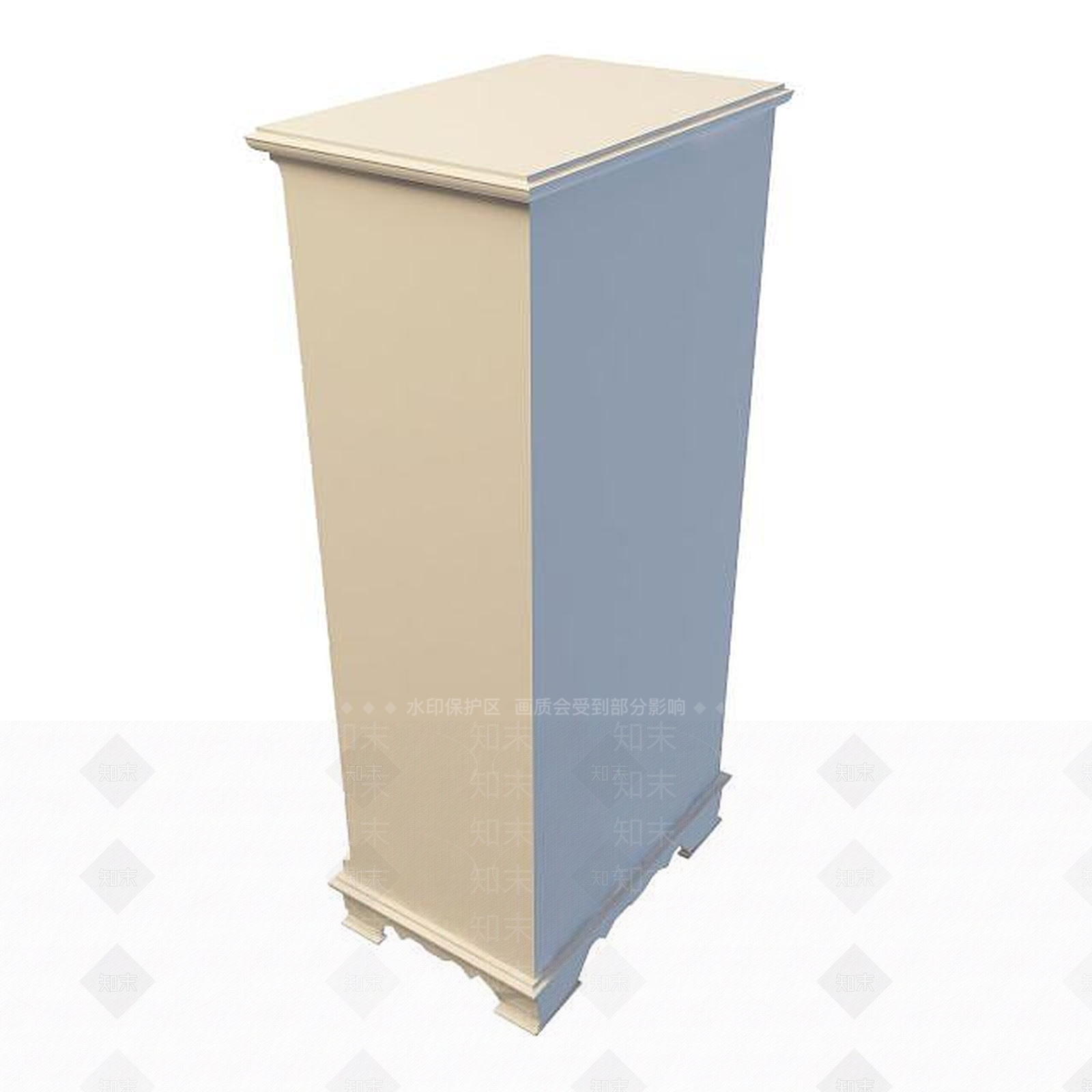 现代衣柜3D模型下载【ID:1199506136】