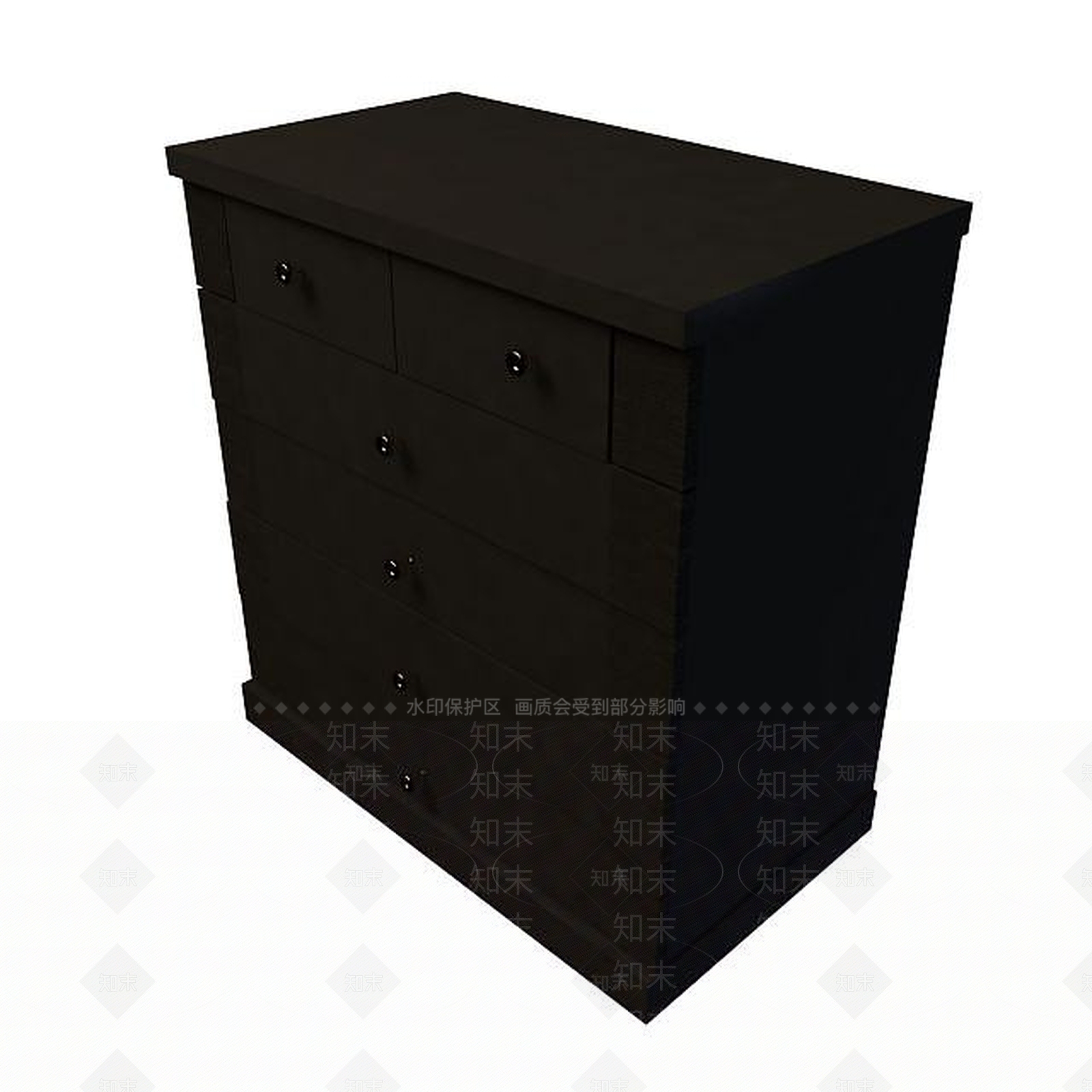 现代衣柜3D模型下载【ID:1199509083】