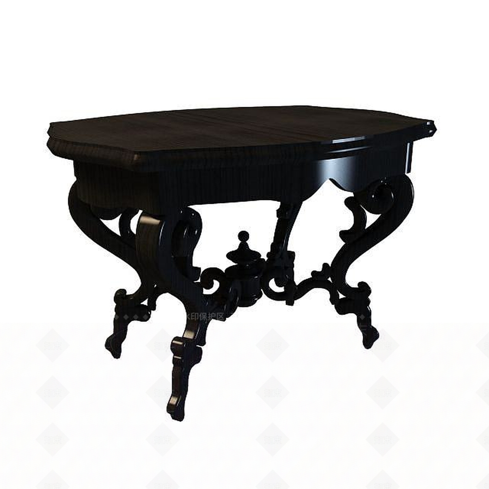 现代书桌3D模型下载【ID:1191439735】