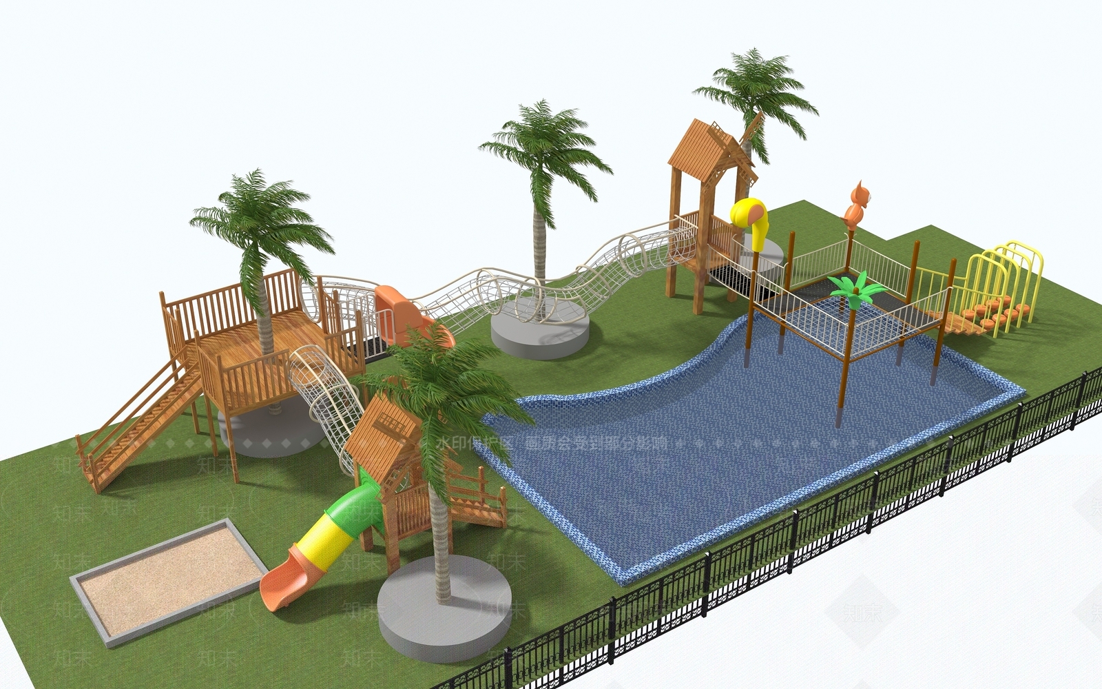 现代娱乐器材3D模型下载【ID:1191439823】