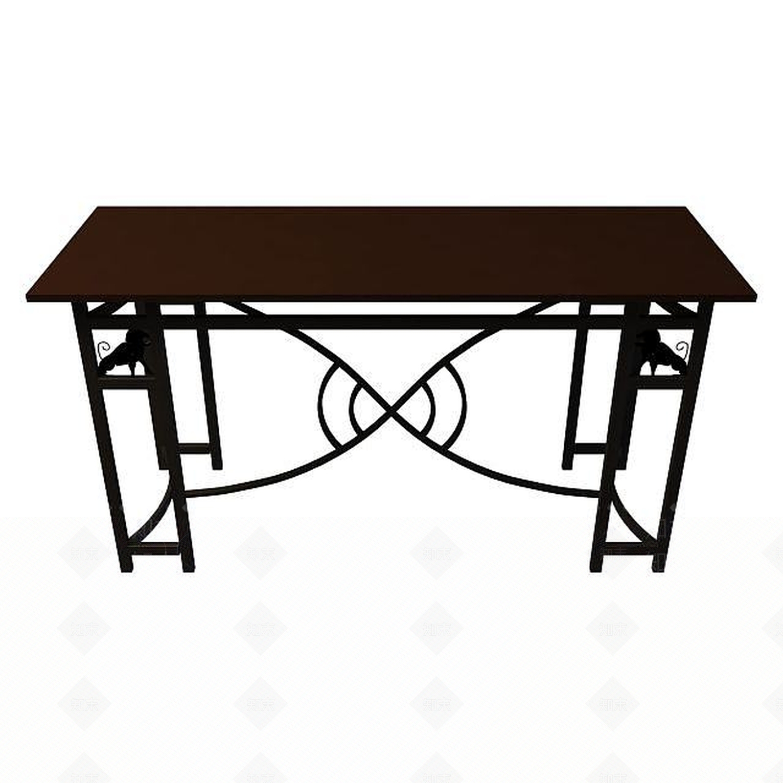 现代书桌3D模型下载【ID:1199506017】