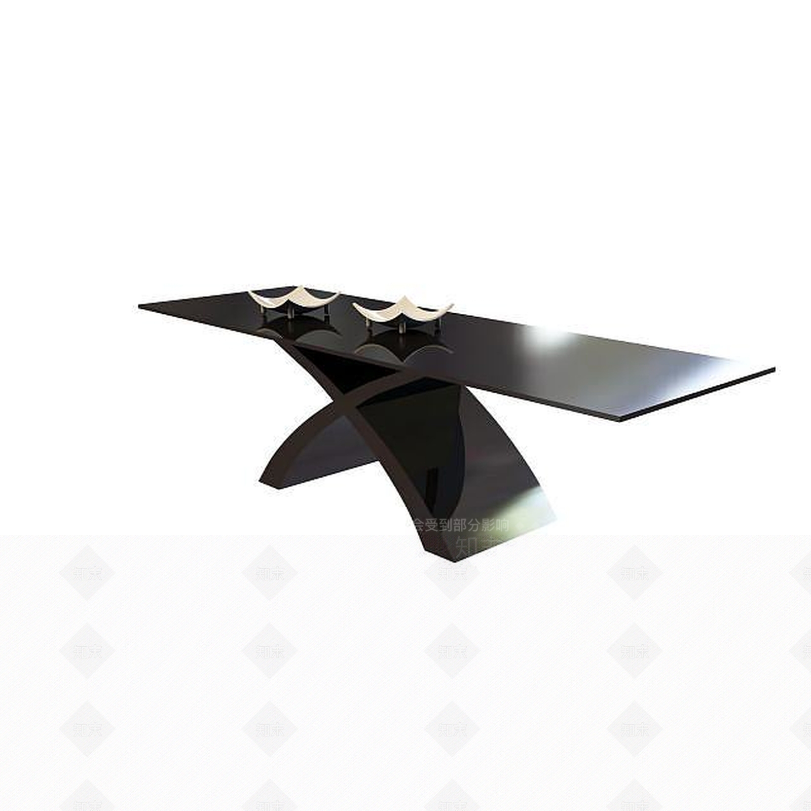 现代书桌3D模型下载【ID:1199506045】