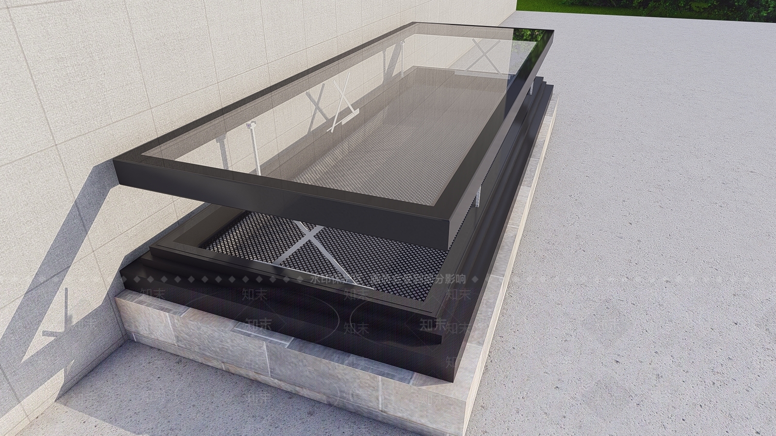 现代别墅SU模型下载【ID:1191447616】