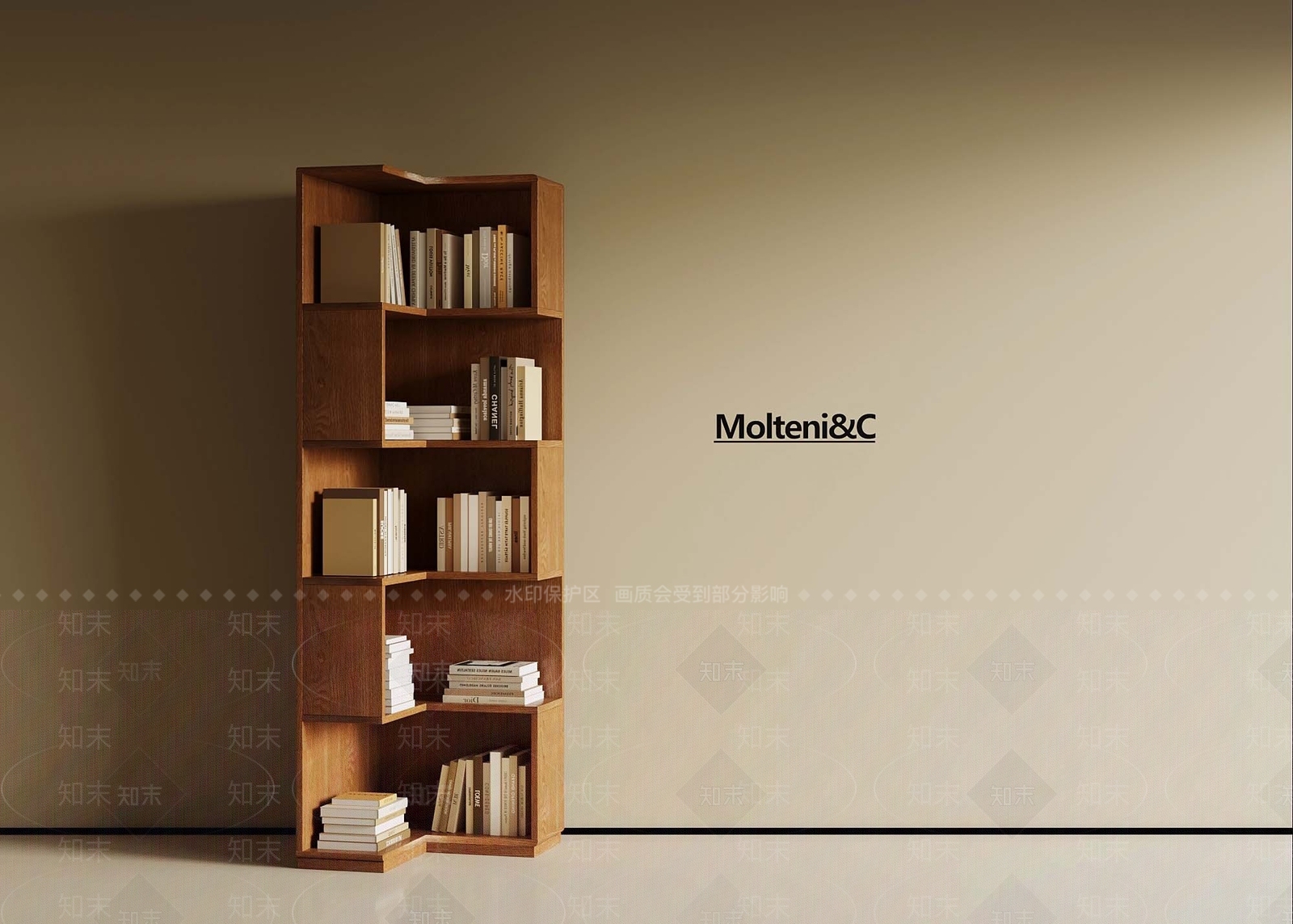 法式书柜SU模型下载【ID:1191447998】