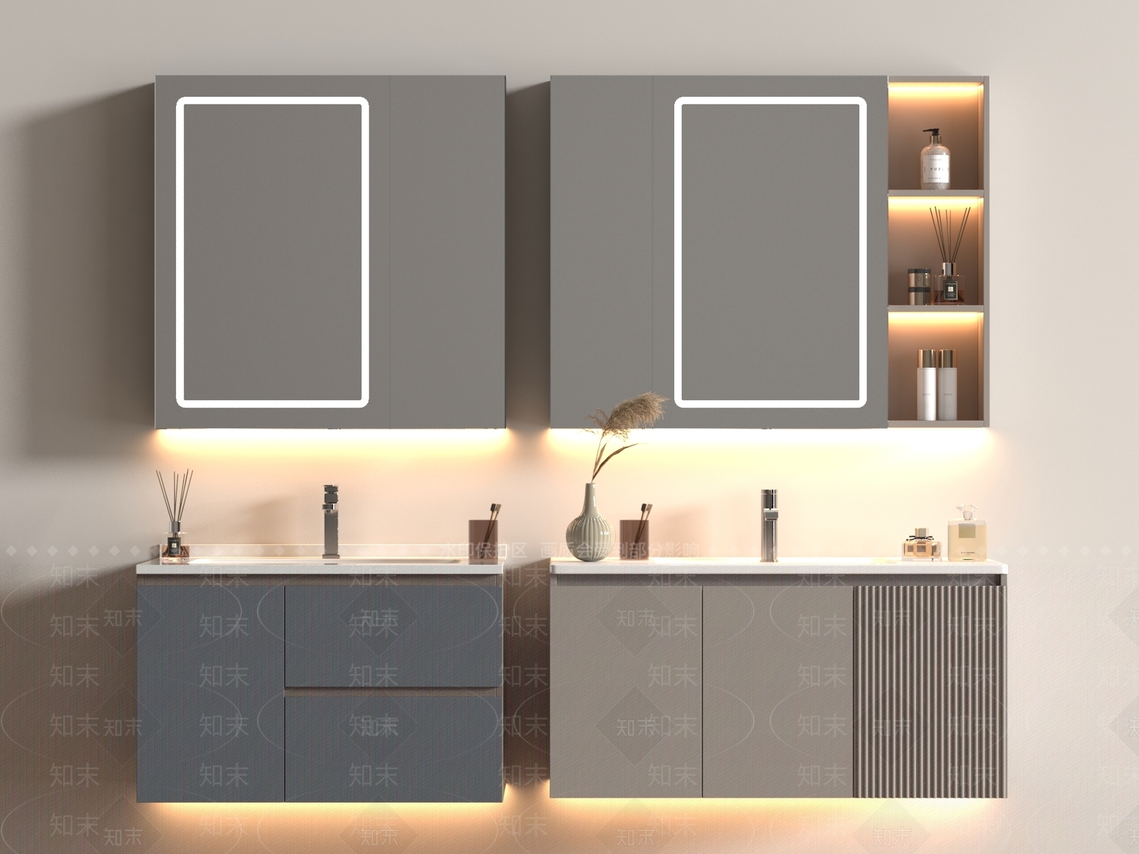 浴室柜3D模型下载【ID:1191451197】