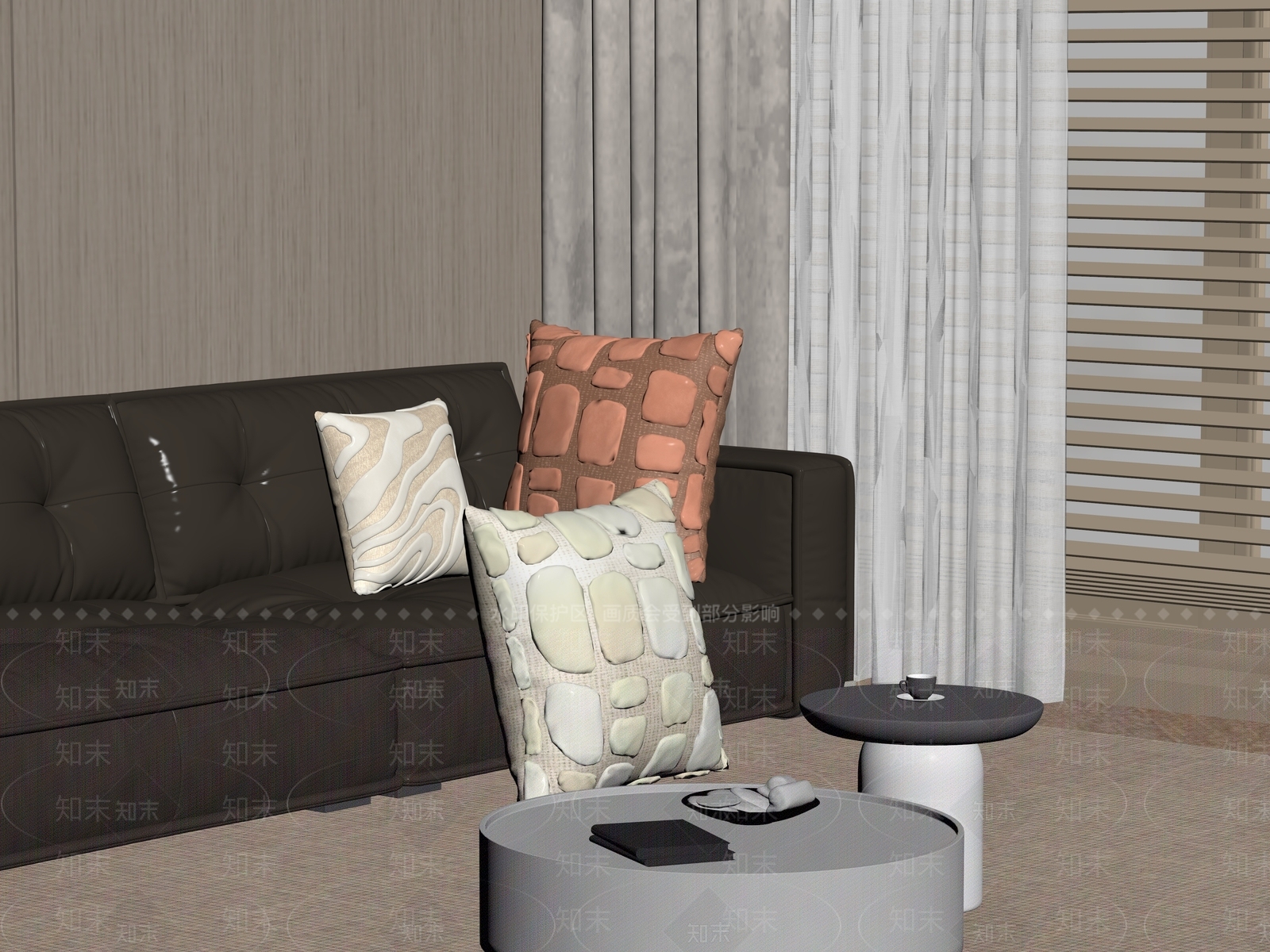 抱枕SU模型下载【ID:1191453074】