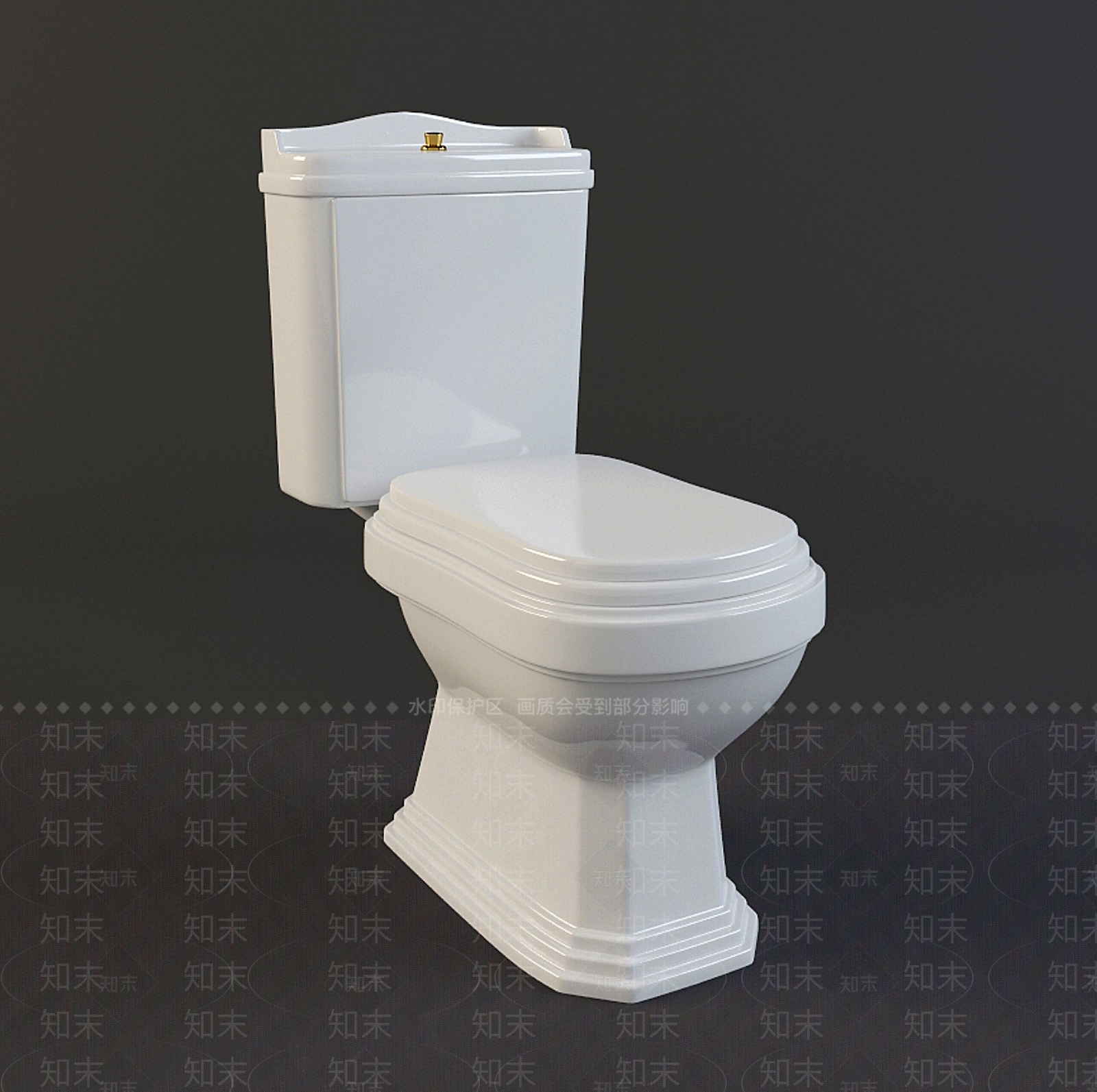 马桶SU模型下载【ID:1191466210】