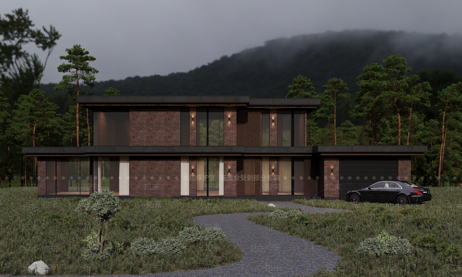 现代工业民宿3D模型下载【ID:1191471417】
