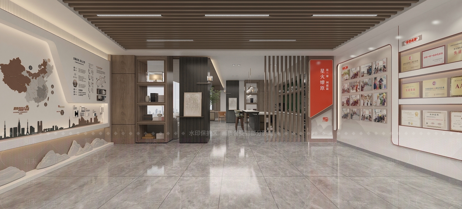 新中式其他公共空间3D模型下载【ID:1191478159】