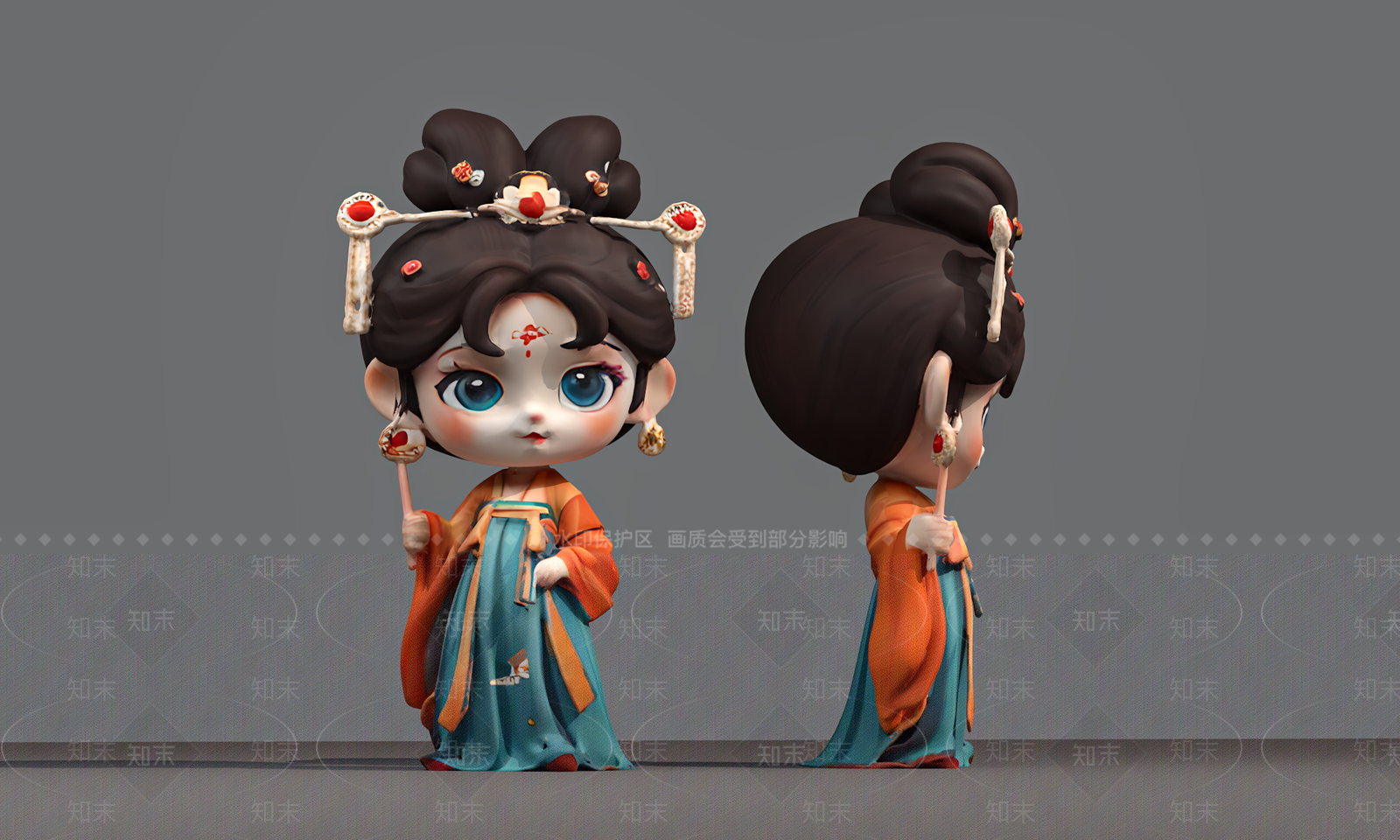 女人3D模型下载【ID:1191493712】