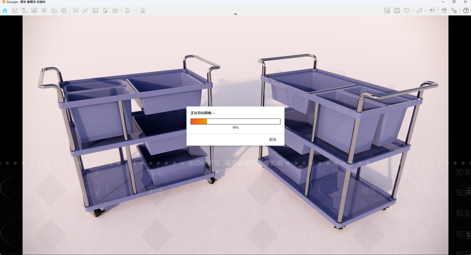 餐车SU模型下载【ID:1191497066】