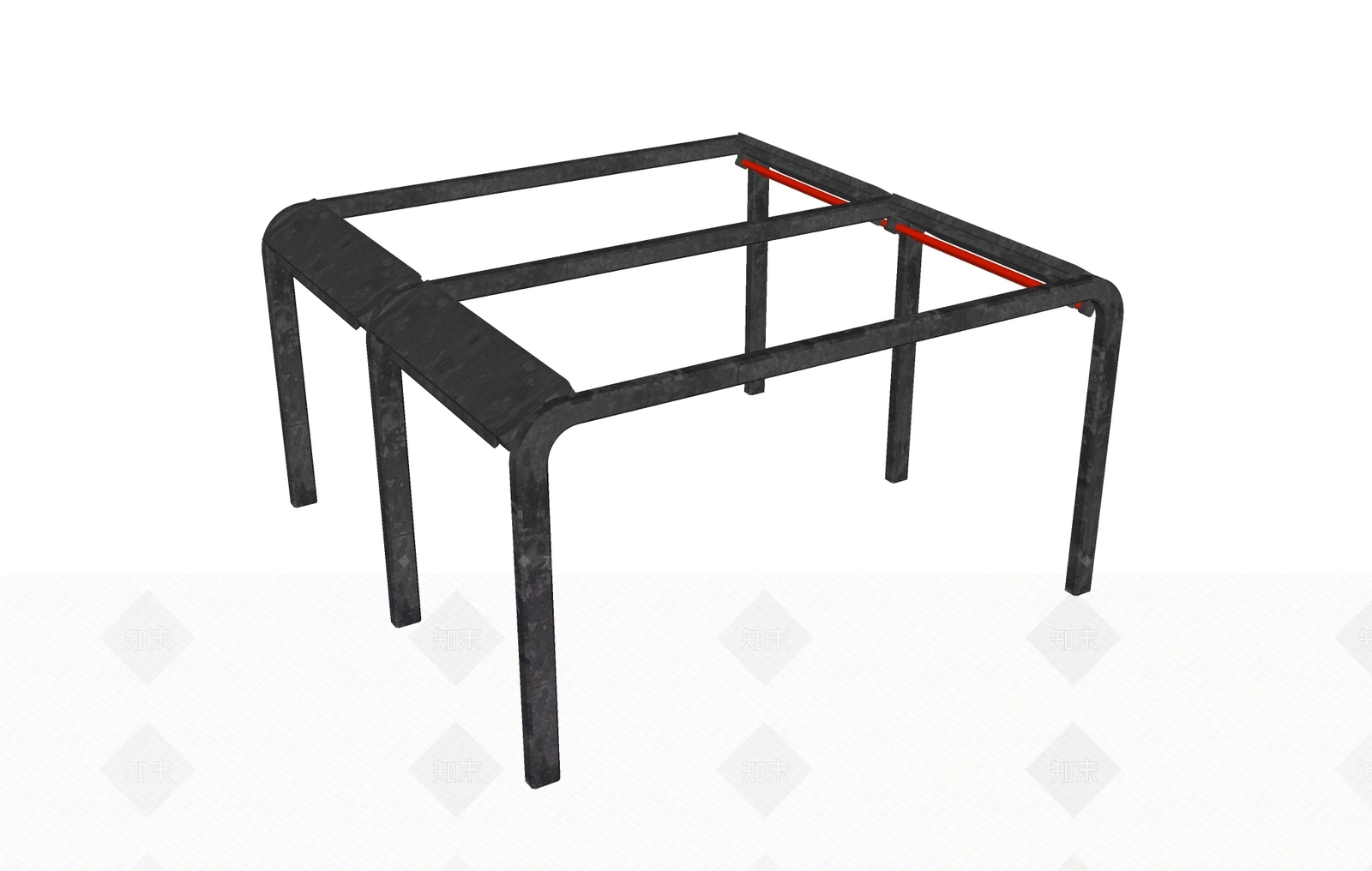 现代亭子SU模型下载【ID:1191500185】