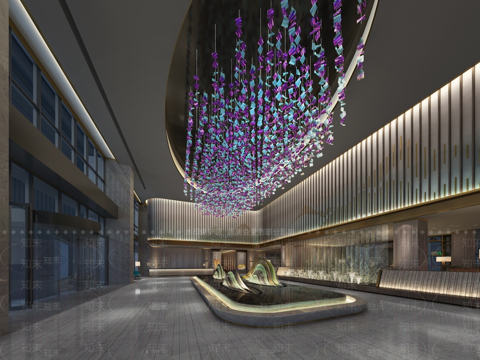现代酒店3D模型下载【ID:1191502076】