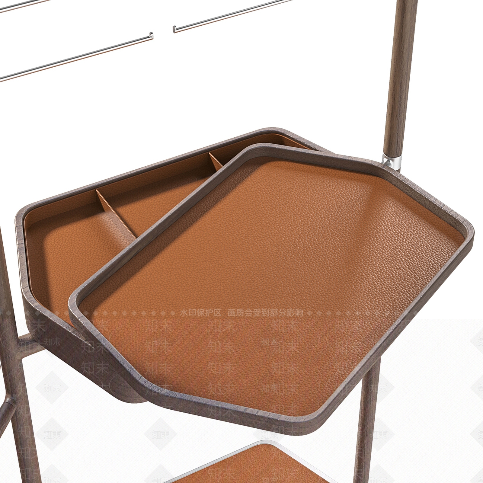 现代极简置物架3D模型下载【ID:1191502140】
