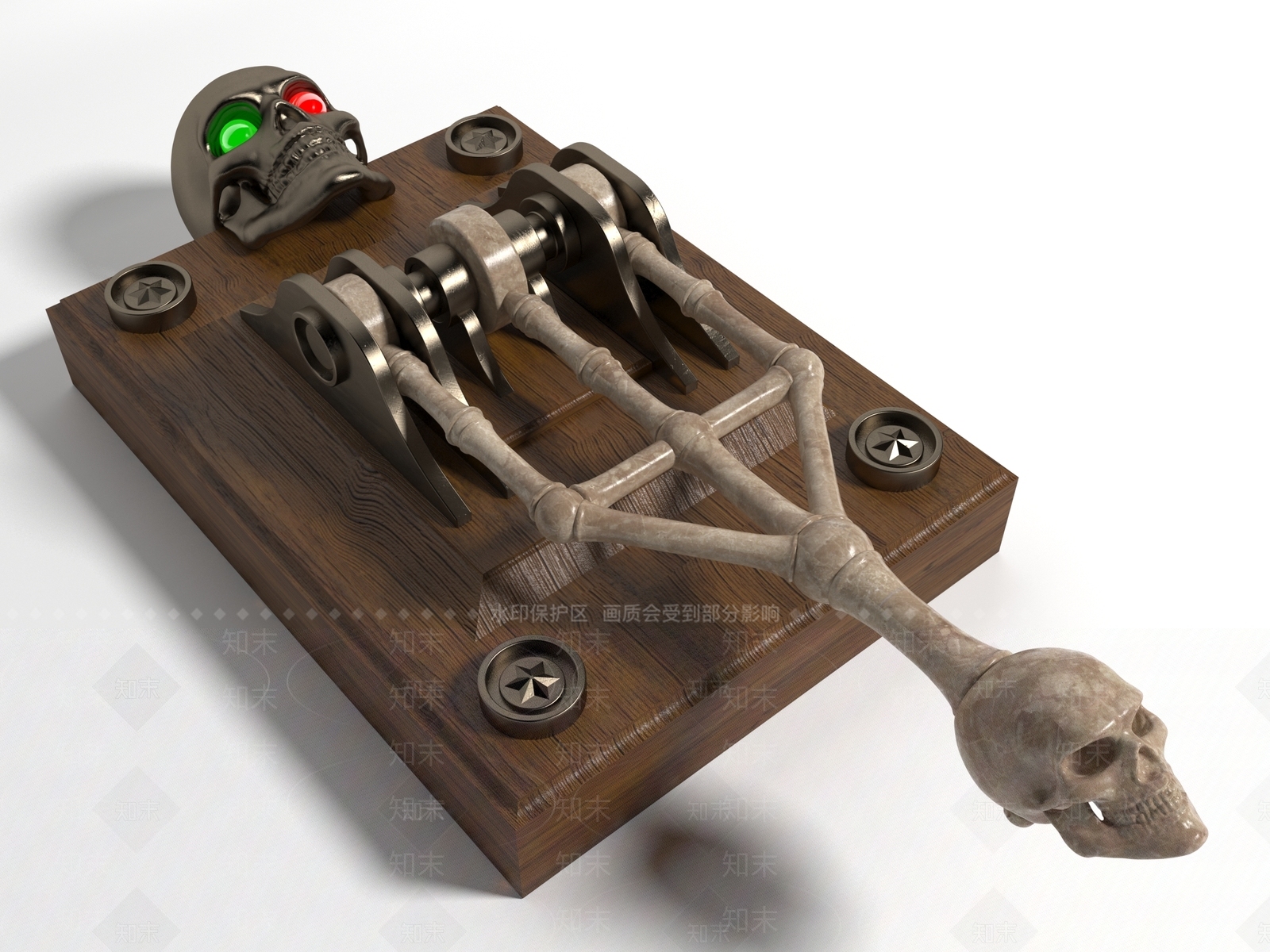 开关3D模型下载【ID:1191511804】