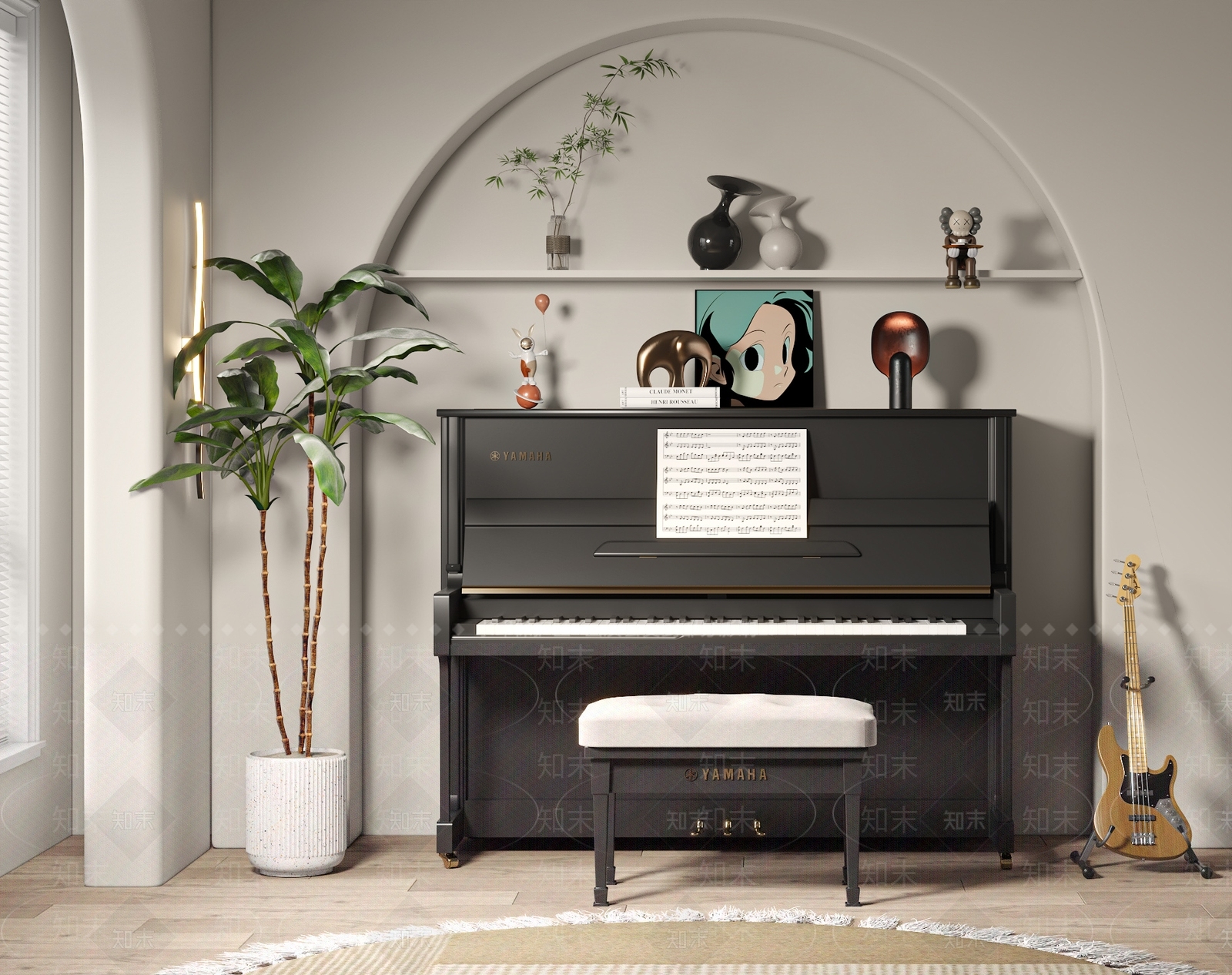 乐器3D模型下载【ID:1191513660】