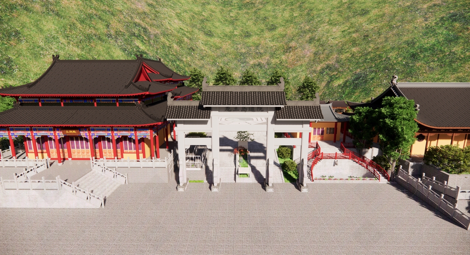 中式新中式其他店铺SU模型下载【ID:1191919487】