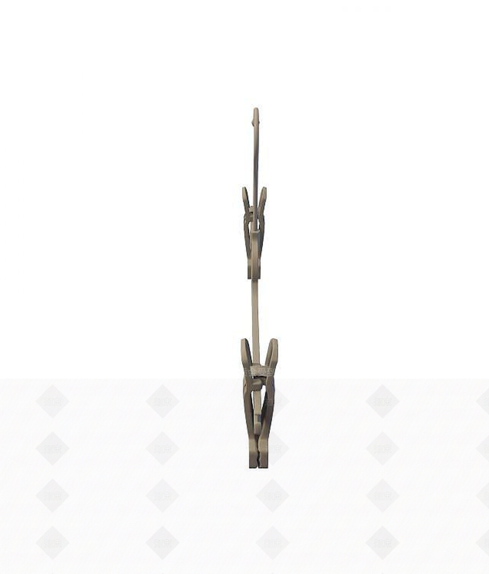 现代衣架3D模型下载【ID:1191516410】