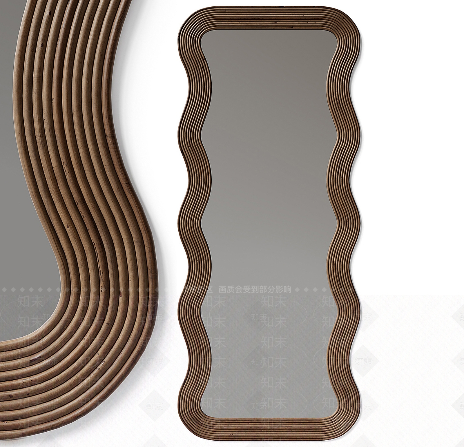 美式欧式镜子SU模型下载【ID:1191521179】