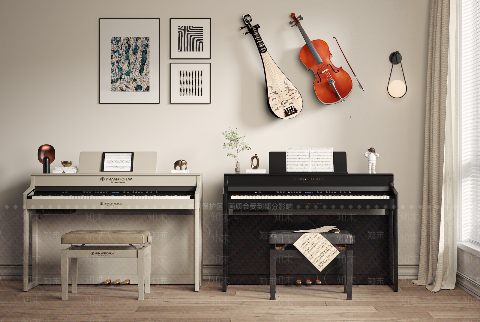 乐器3D模型下载【ID:1191529028】