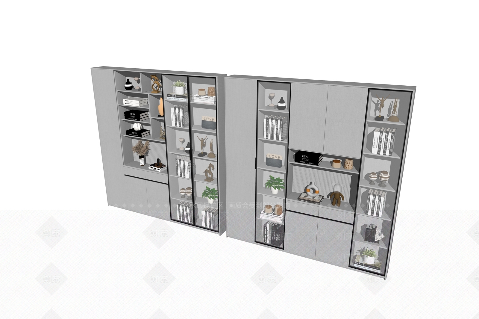 办公室SU模型下载【ID:1191532799】