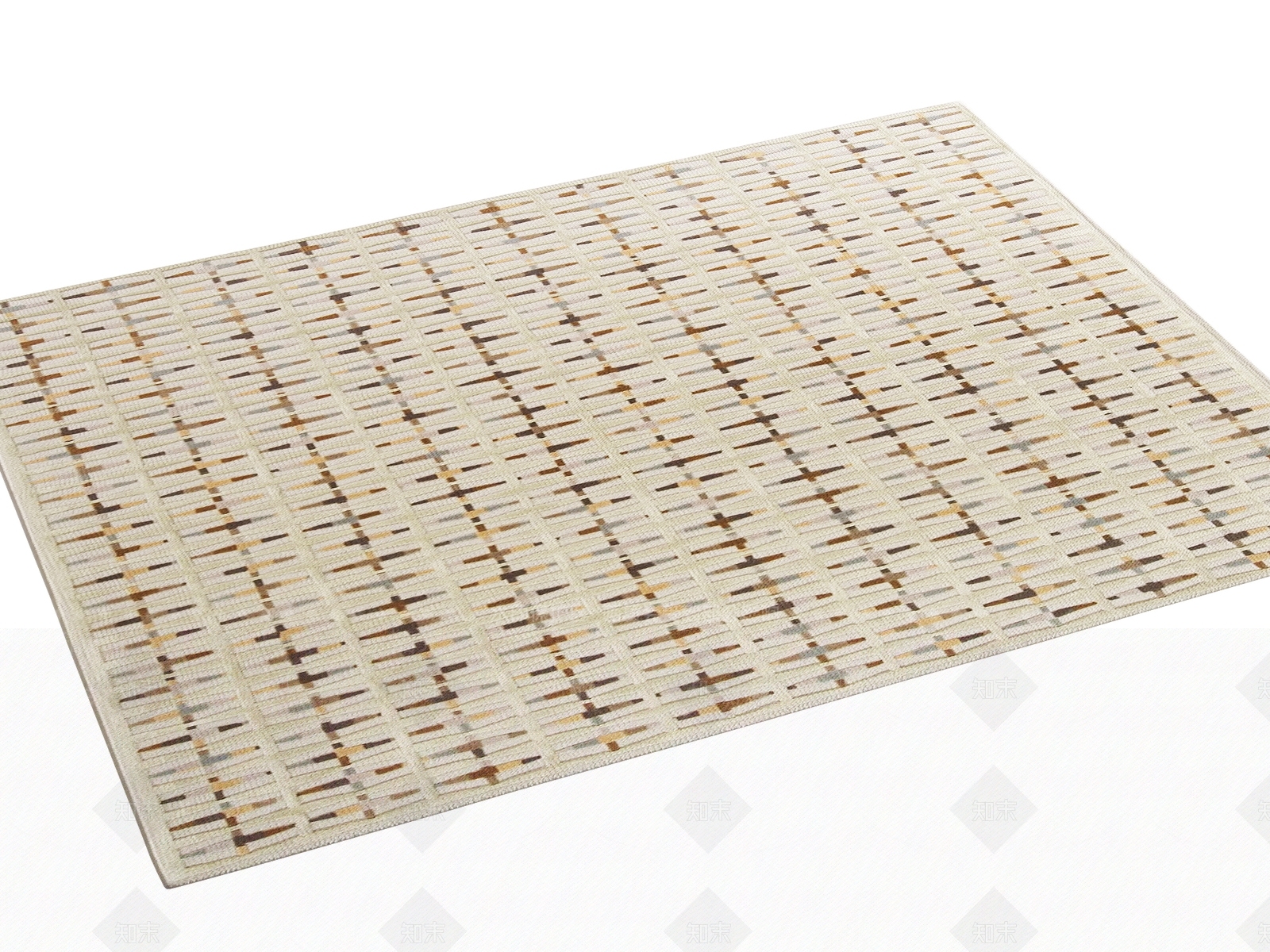 现代地毯SU模型下载【ID:1191531321】