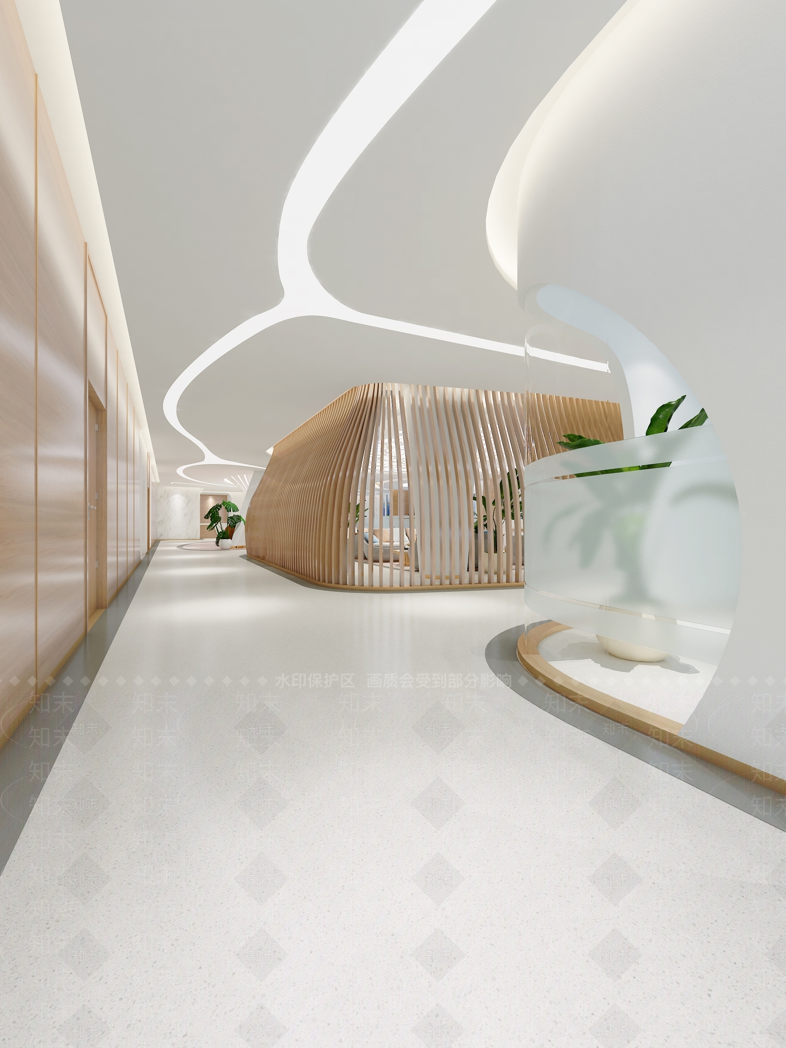 现代简约咖啡厅3D模型下载【ID:1191534505】