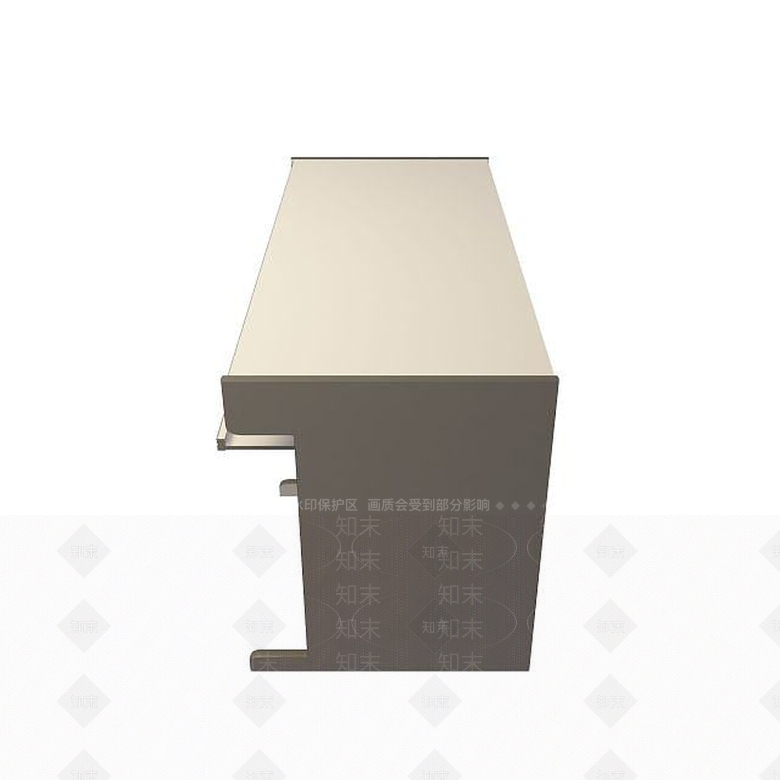 现代书桌3D模型下载【ID:1199505565】