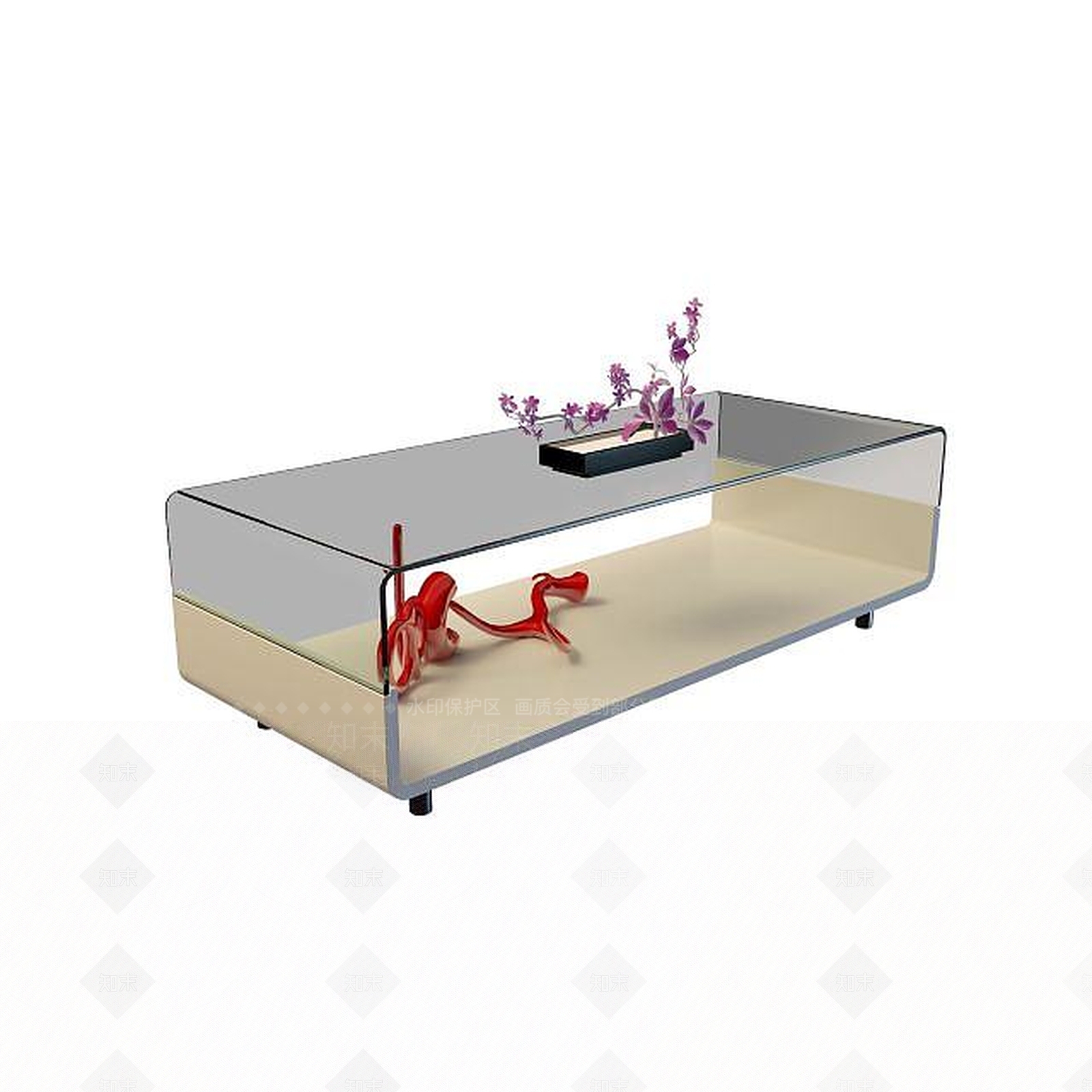现代书桌3D模型下载【ID:1199368706】