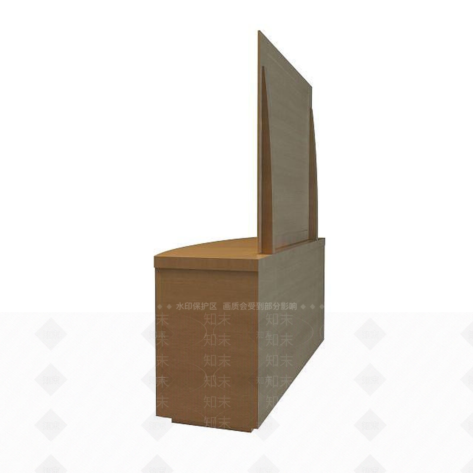 现代书桌3D模型下载【ID:1191539601】