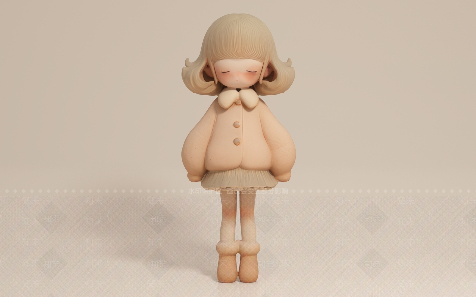 女人3D模型下载【ID:1191540766】