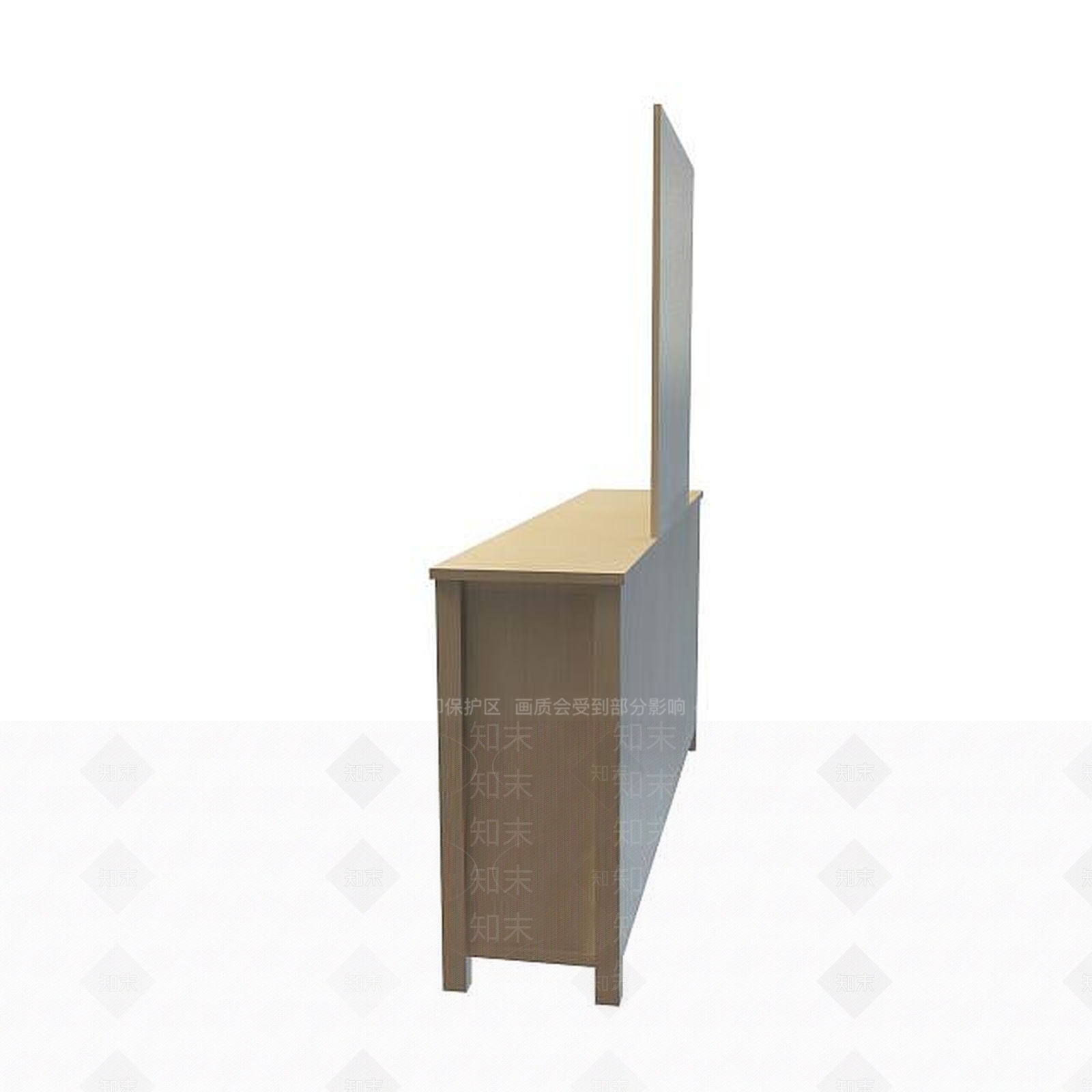 现代书桌3D模型下载【ID:1191541043】
