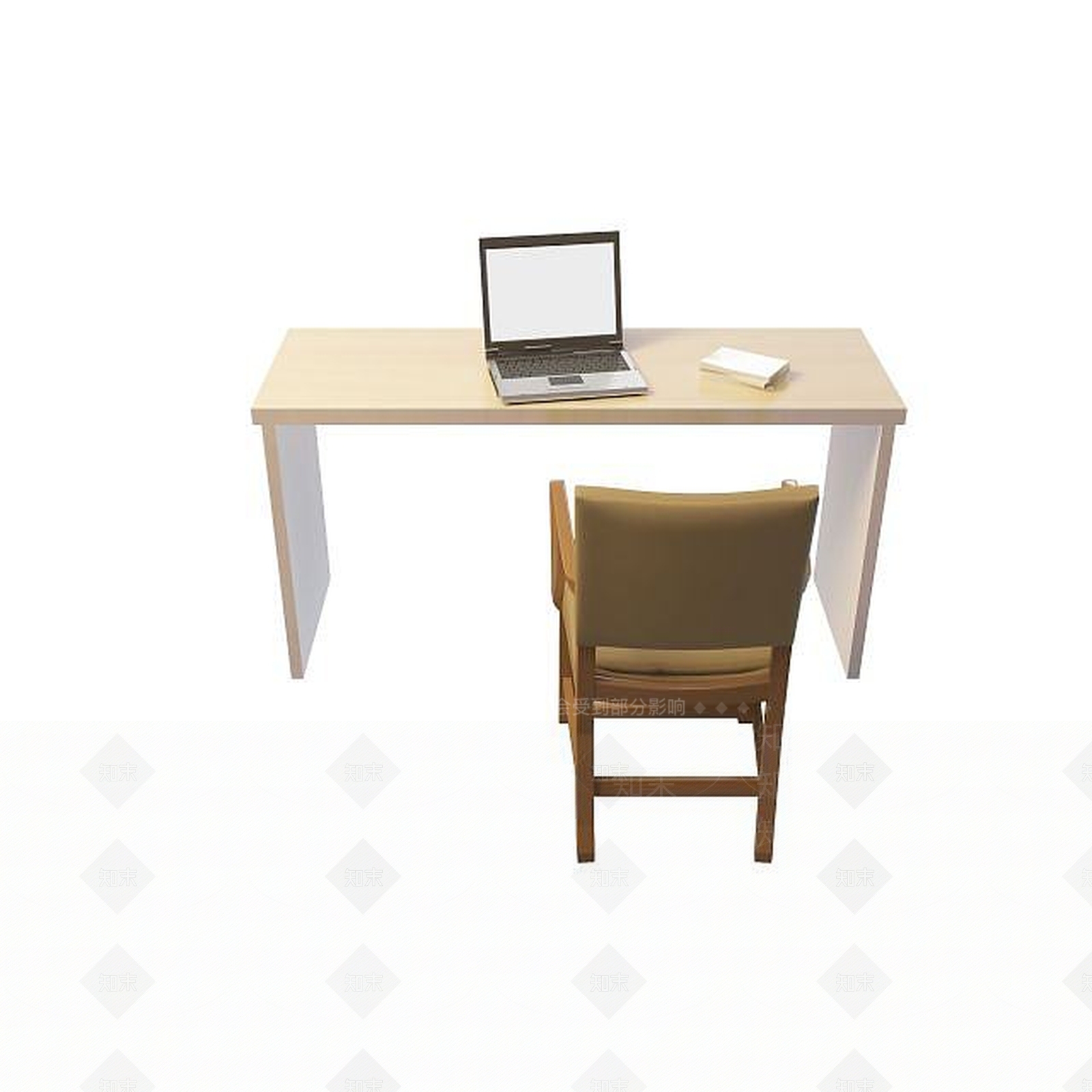 现代书桌3D模型下载【ID:1191541134】
