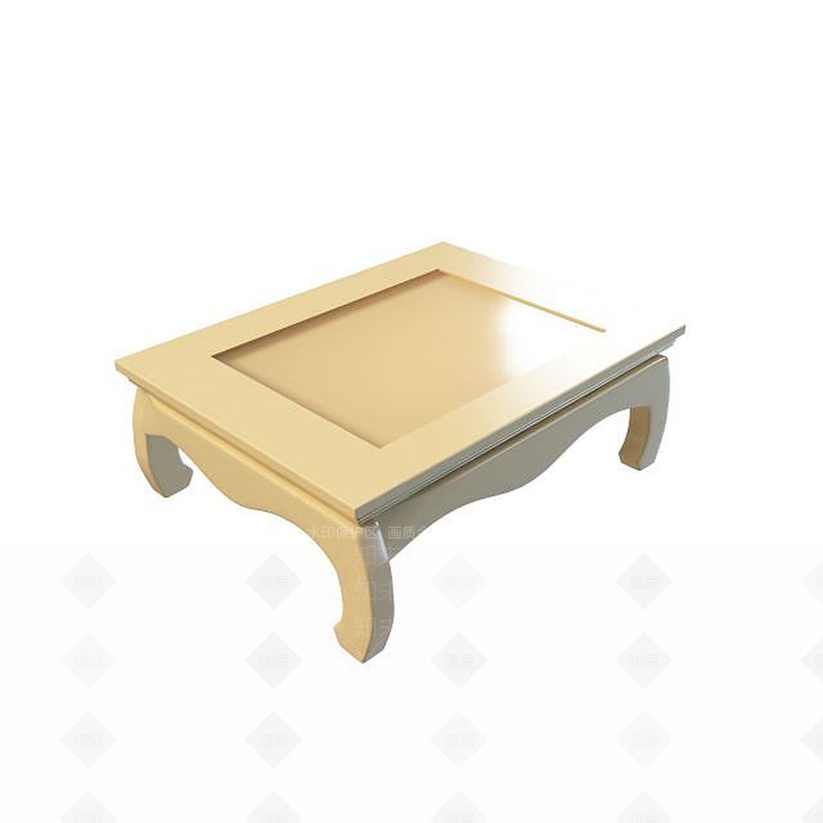 现代书桌3D模型下载【ID:1199368432】