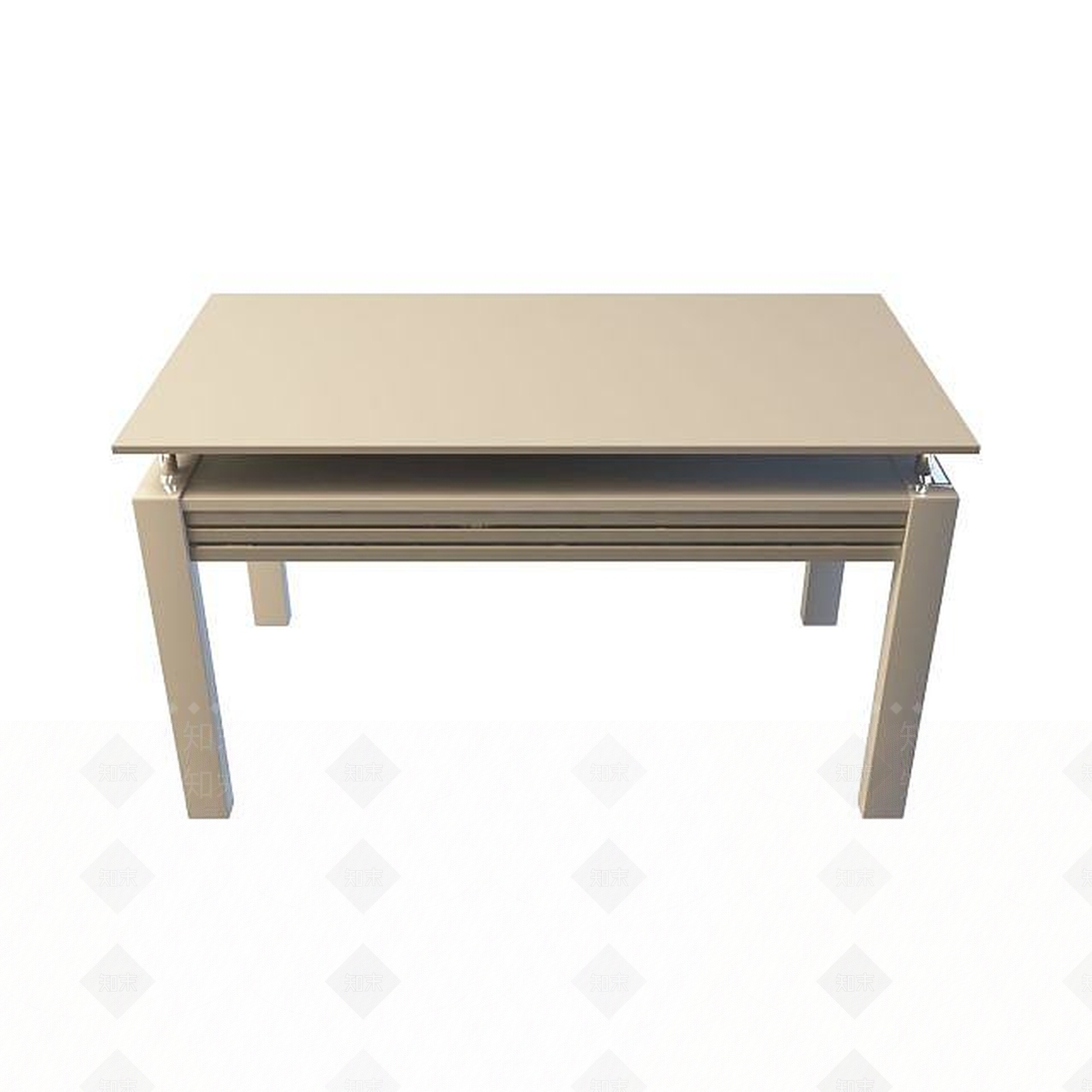 现代书桌3D模型下载【ID:1199363235】