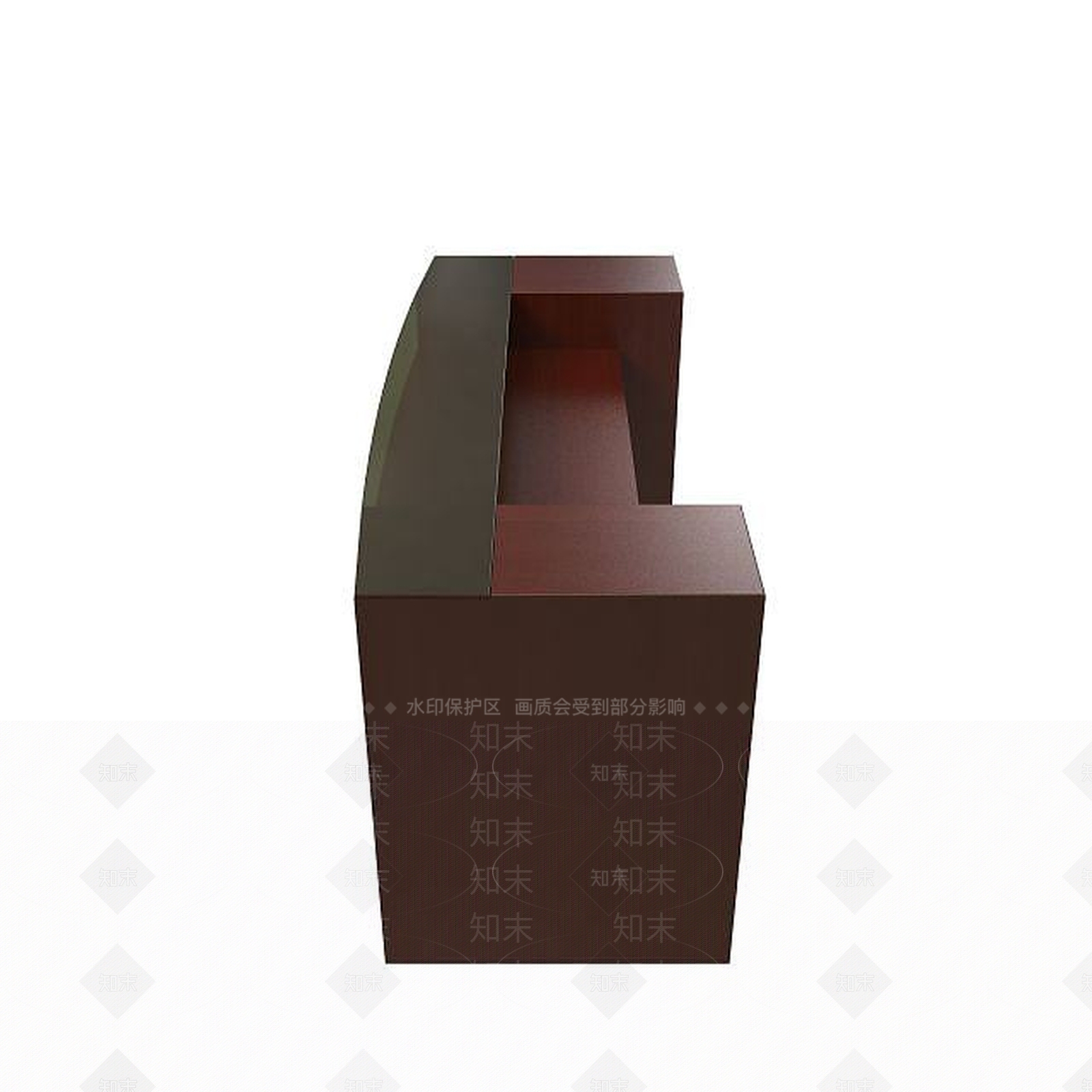 现代书桌3D模型下载【ID:1191542755】