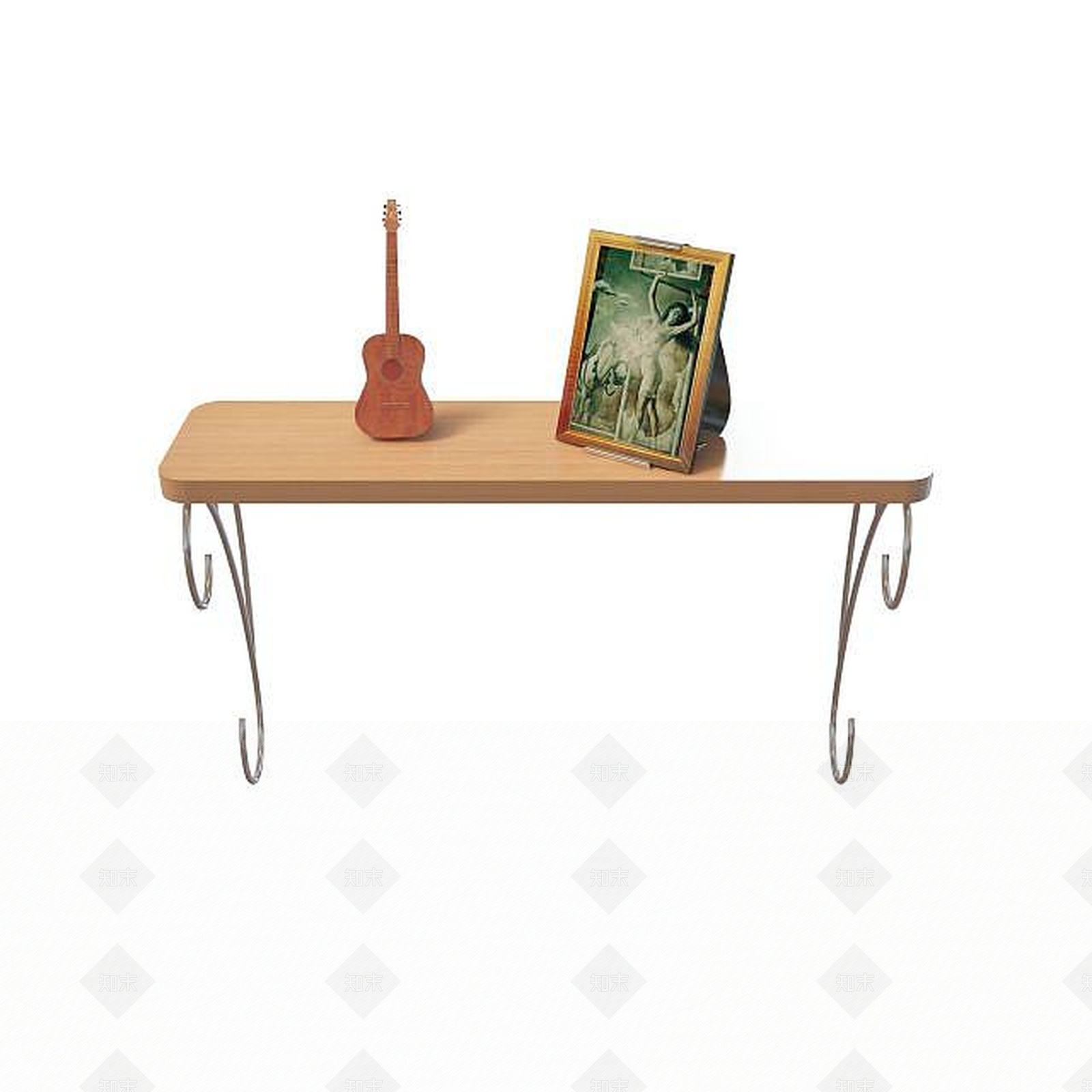 现代书桌3D模型下载【ID:1191542802】