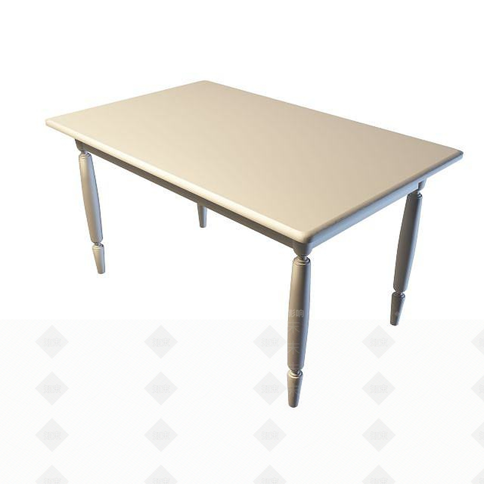 现代书桌3D模型下载【ID:1199363085】