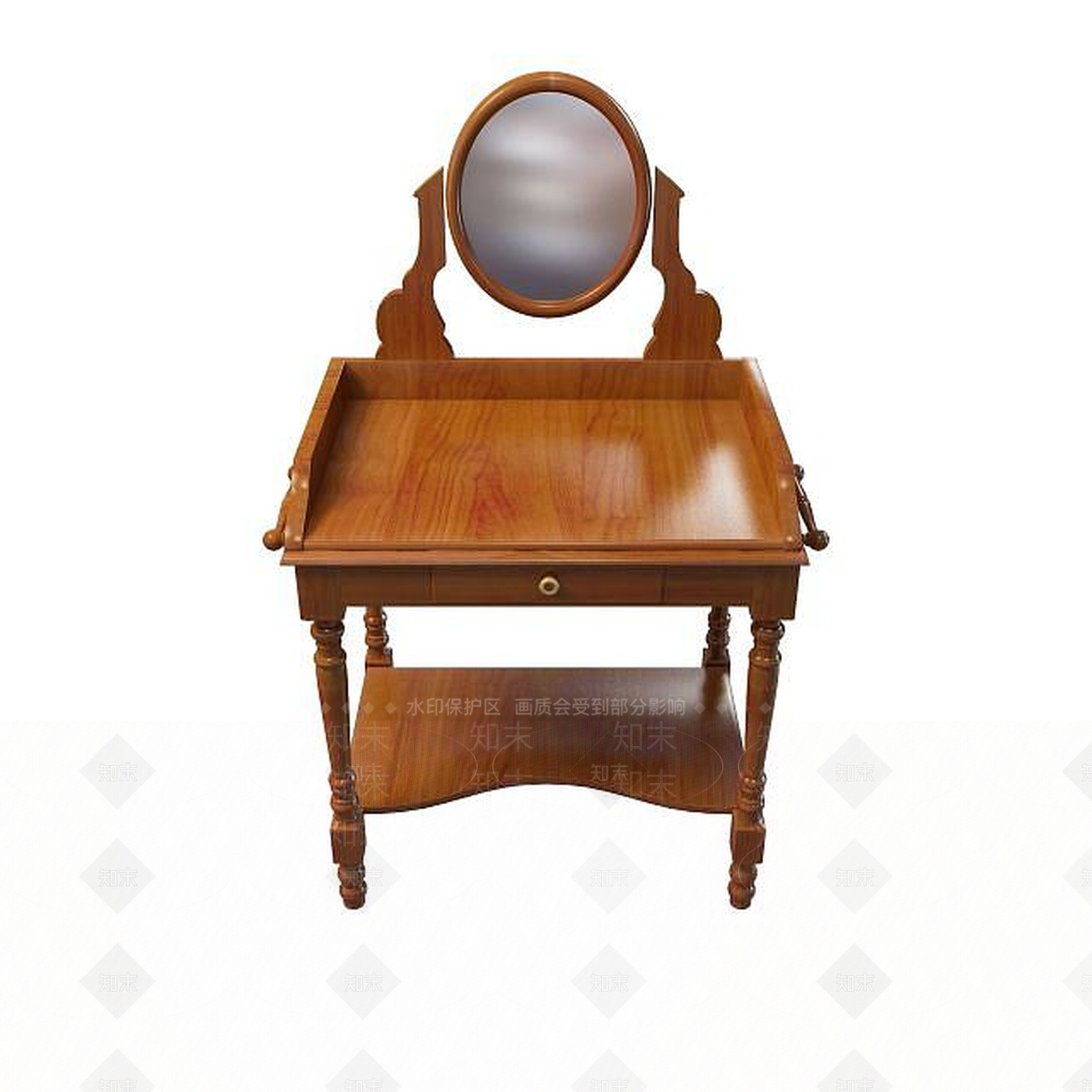 现代书桌3D模型下载【ID:1191544155】