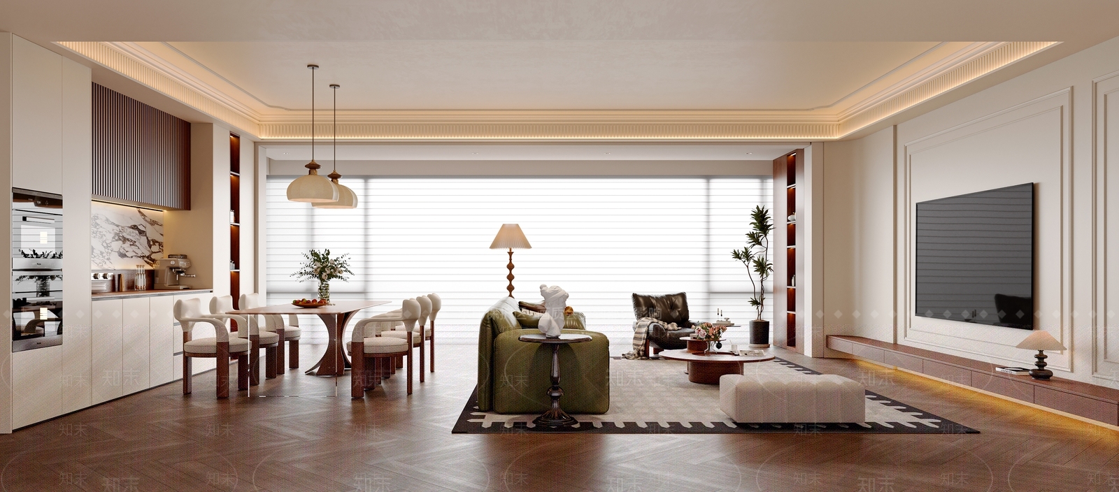 法式中古客餐厅3D模型下载【ID:1191562713】