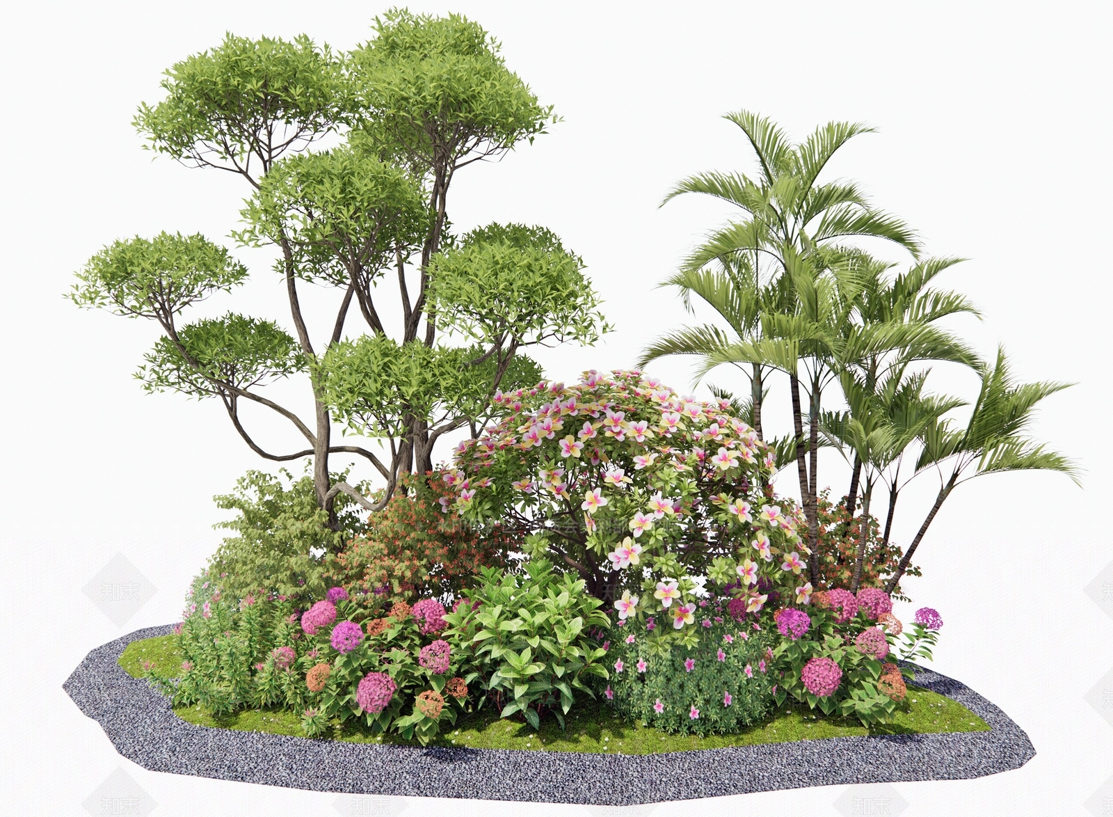 灌木SU模型下载【ID:1191566116】