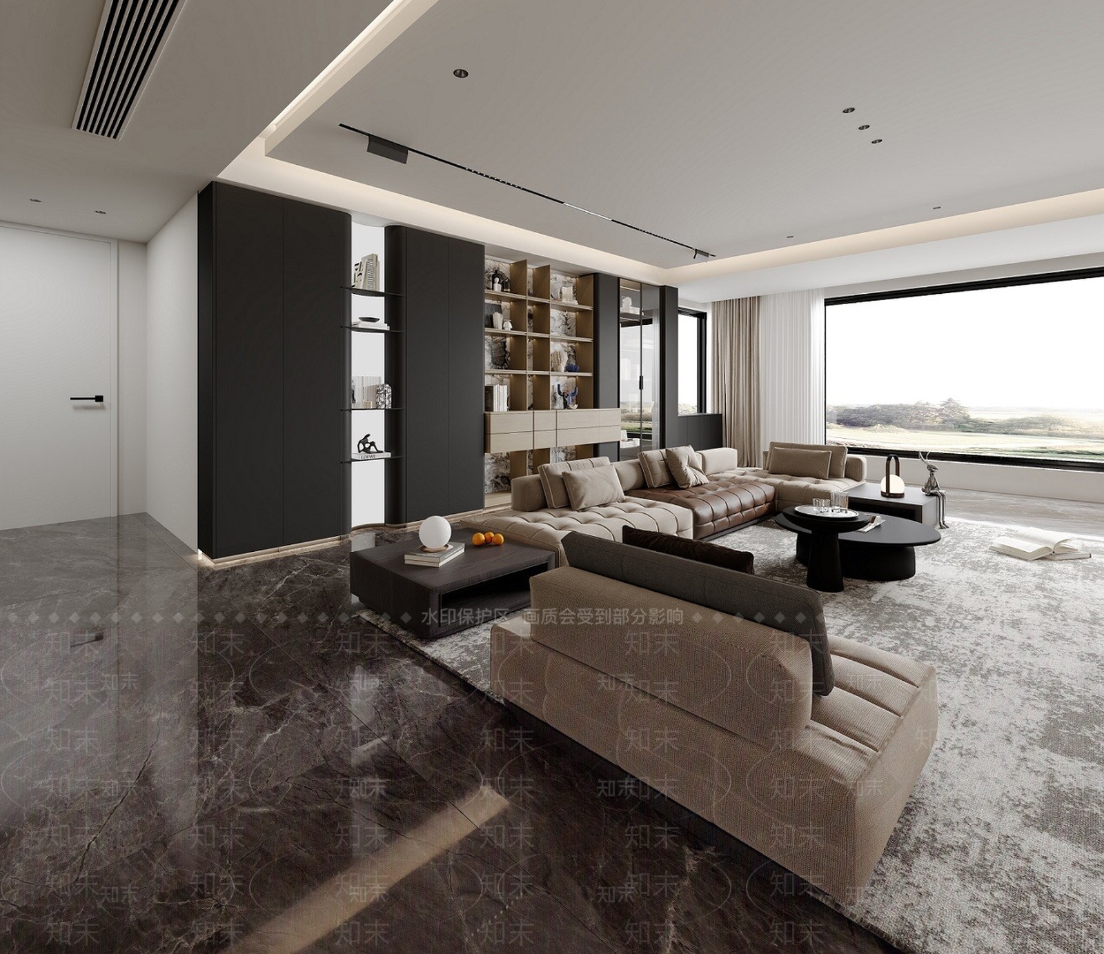 意式酒店餐厅3D模型下载【ID:1215101633】
