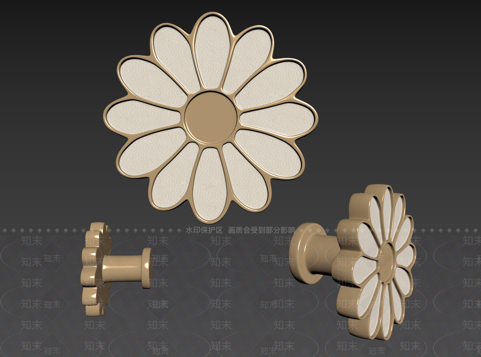 法式欧式拉手SU模型下载【ID:1191570672】