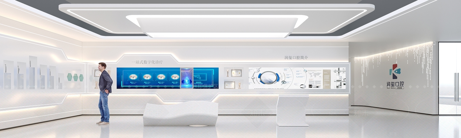 现代其他商业空间3D模型下载【ID:1191578991】