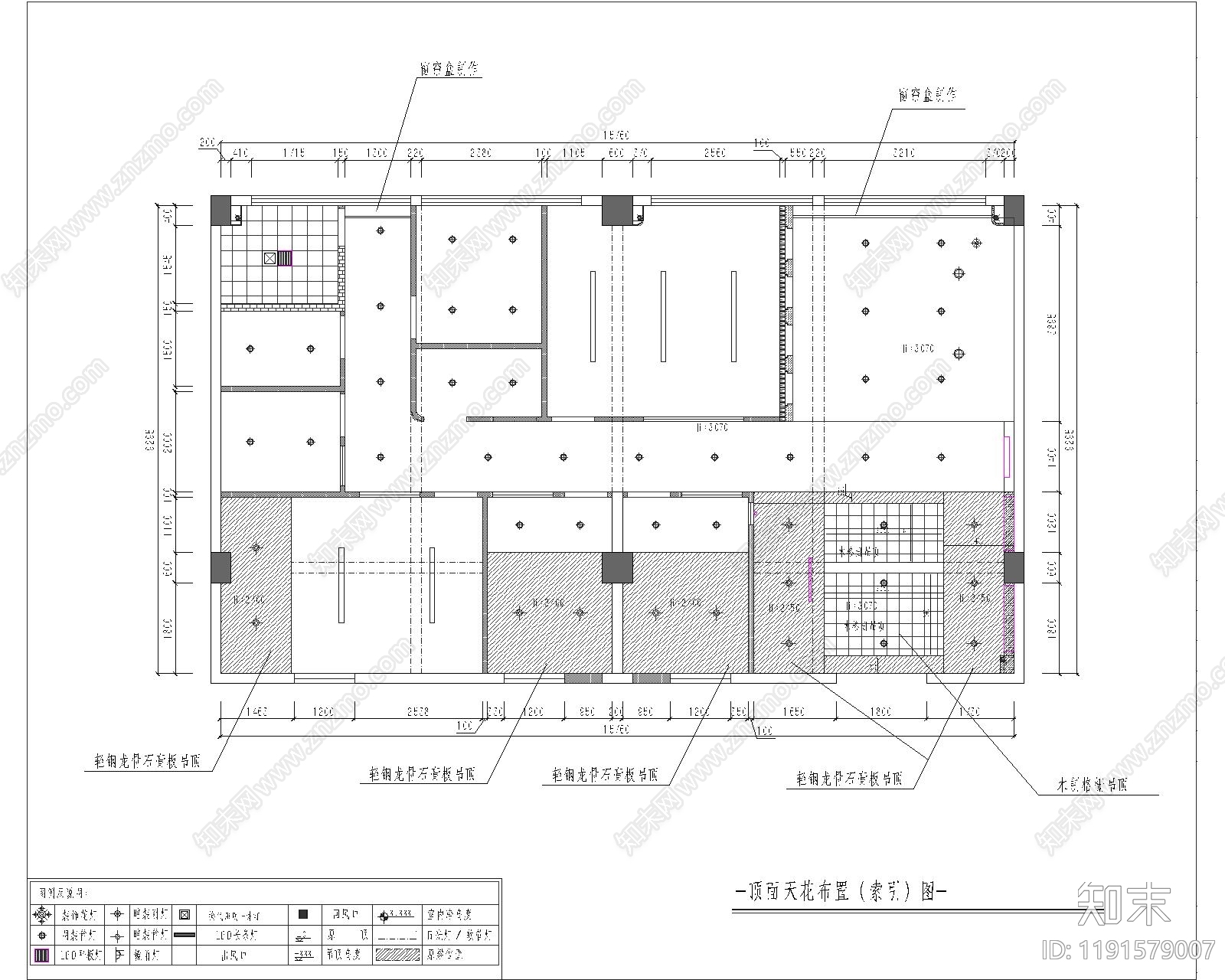 中古禅意其他文化空间cad施工图下载【ID:1191579007】
