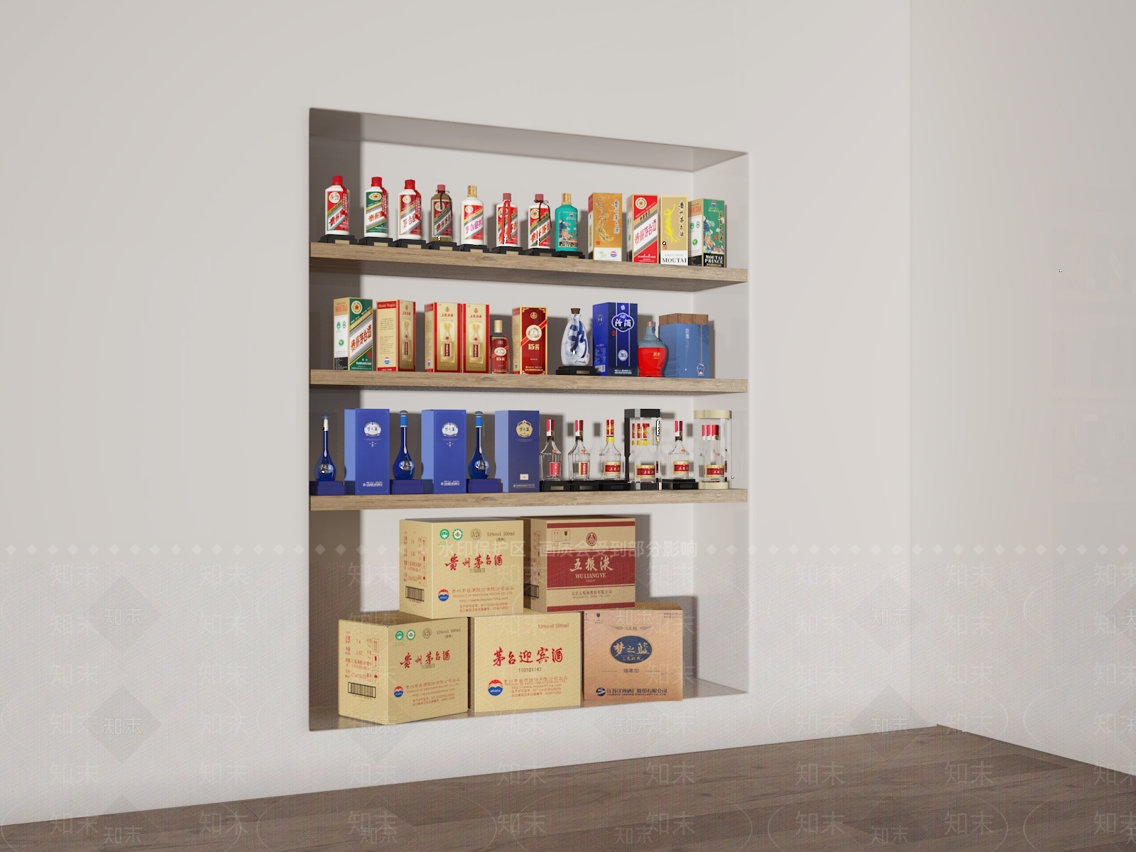 现代摆件组合3D模型下载【ID:1191580224】