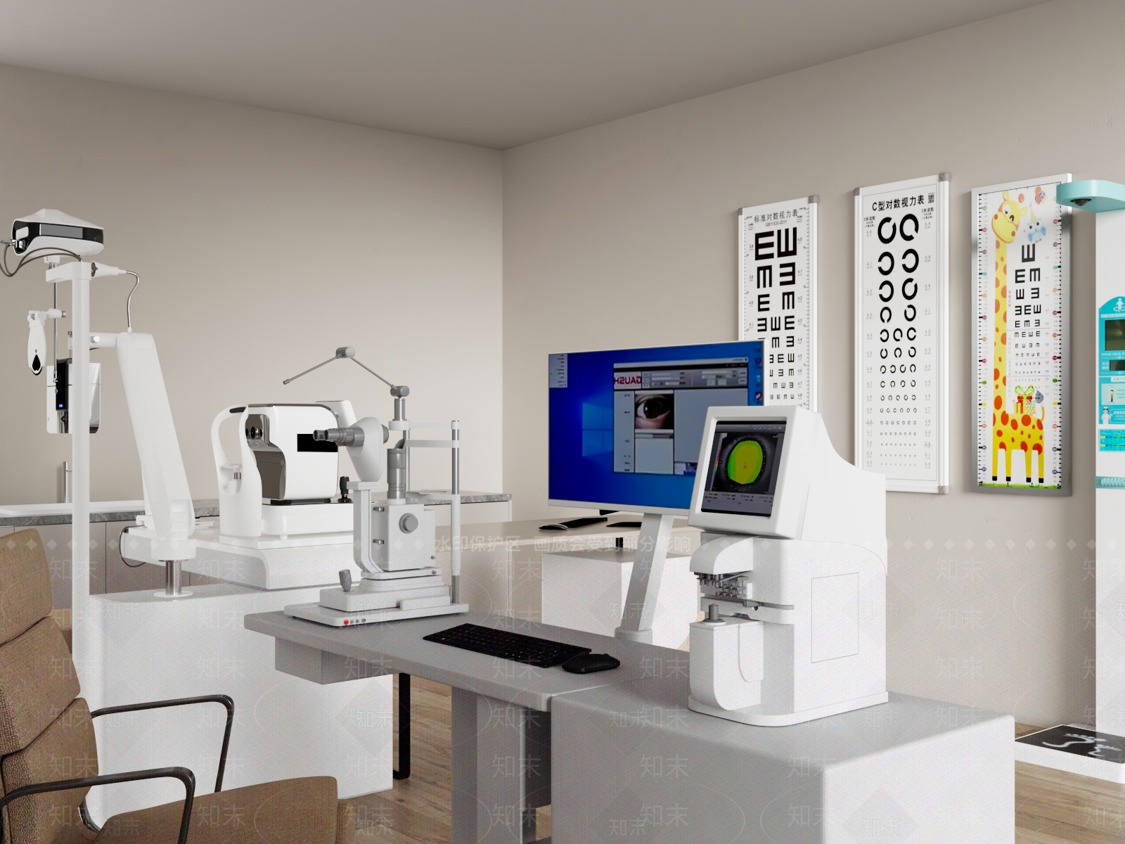 现代眼镜店3D模型下载【ID:1191586250】