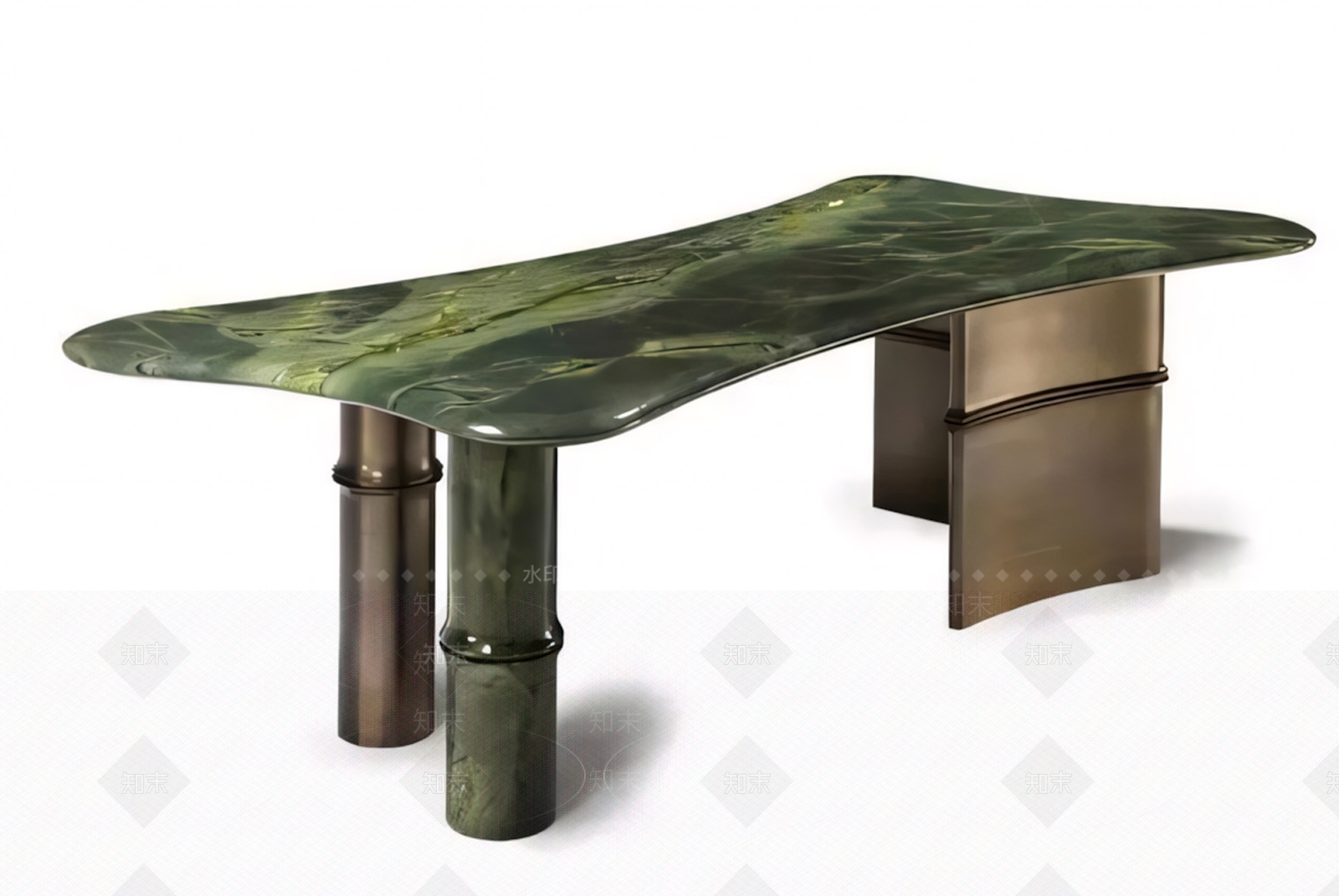 现代其他桌子3D模型下载【ID:1191585766】