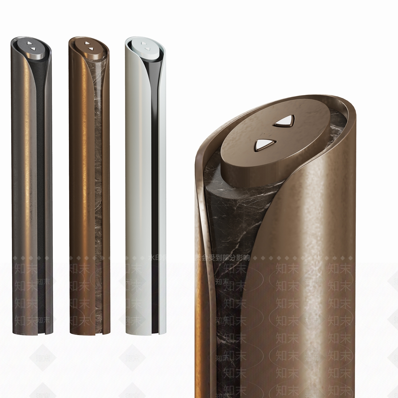 现代轻奢电梯3D模型下载【ID:1191586455】