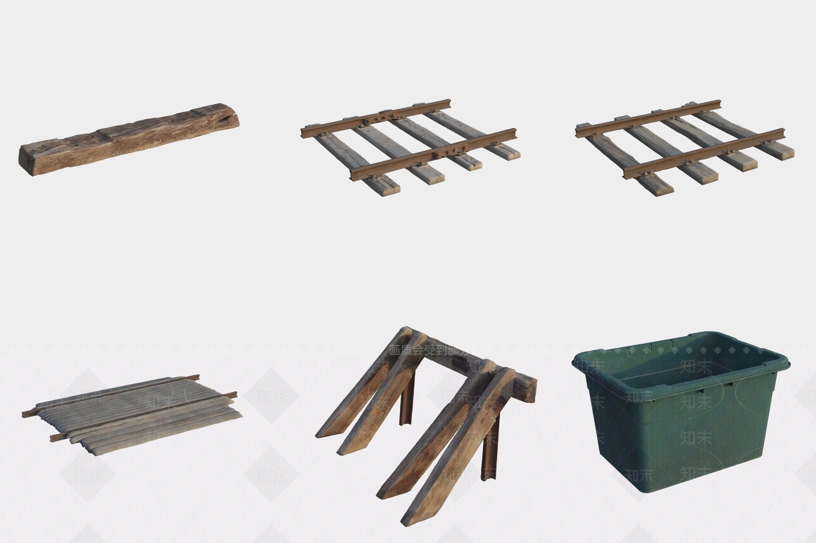 现代其他局部构件3D模型下载【ID:1191601666】